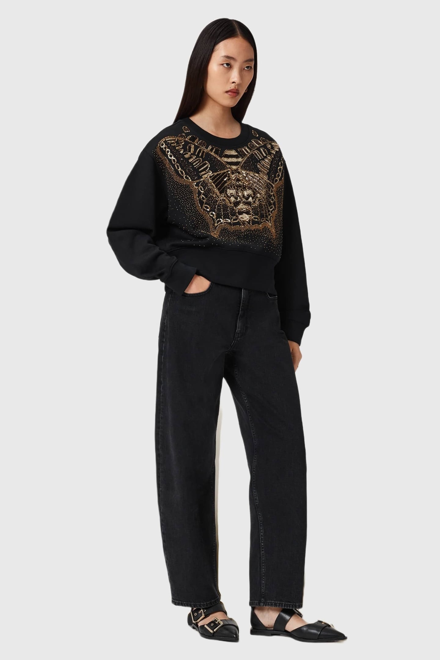 GLIDE SEPARO SWEAT BLACK/GOLD 1