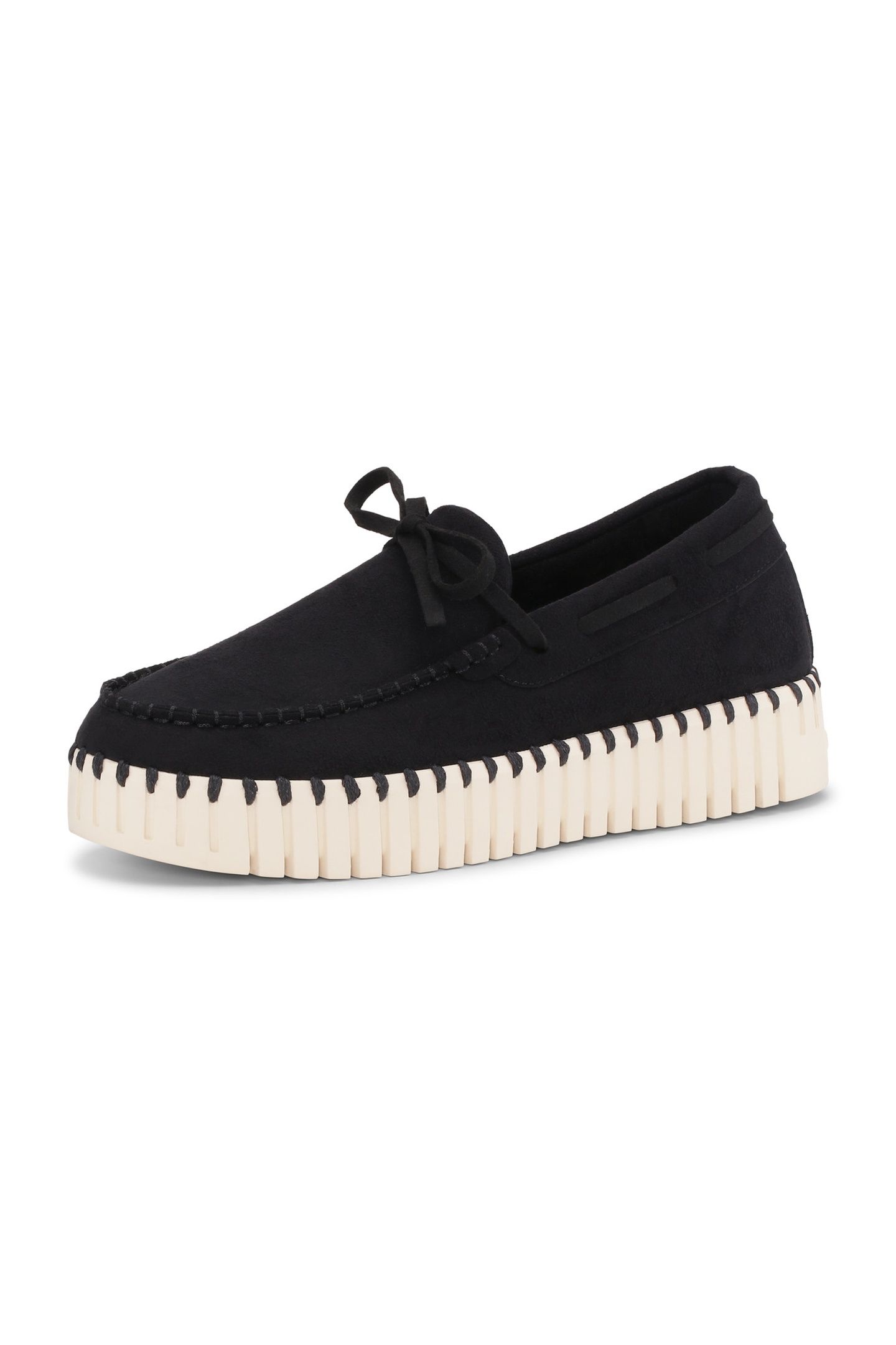 LOAFER TULIP3073 BLACK PEARLED IVORY 2