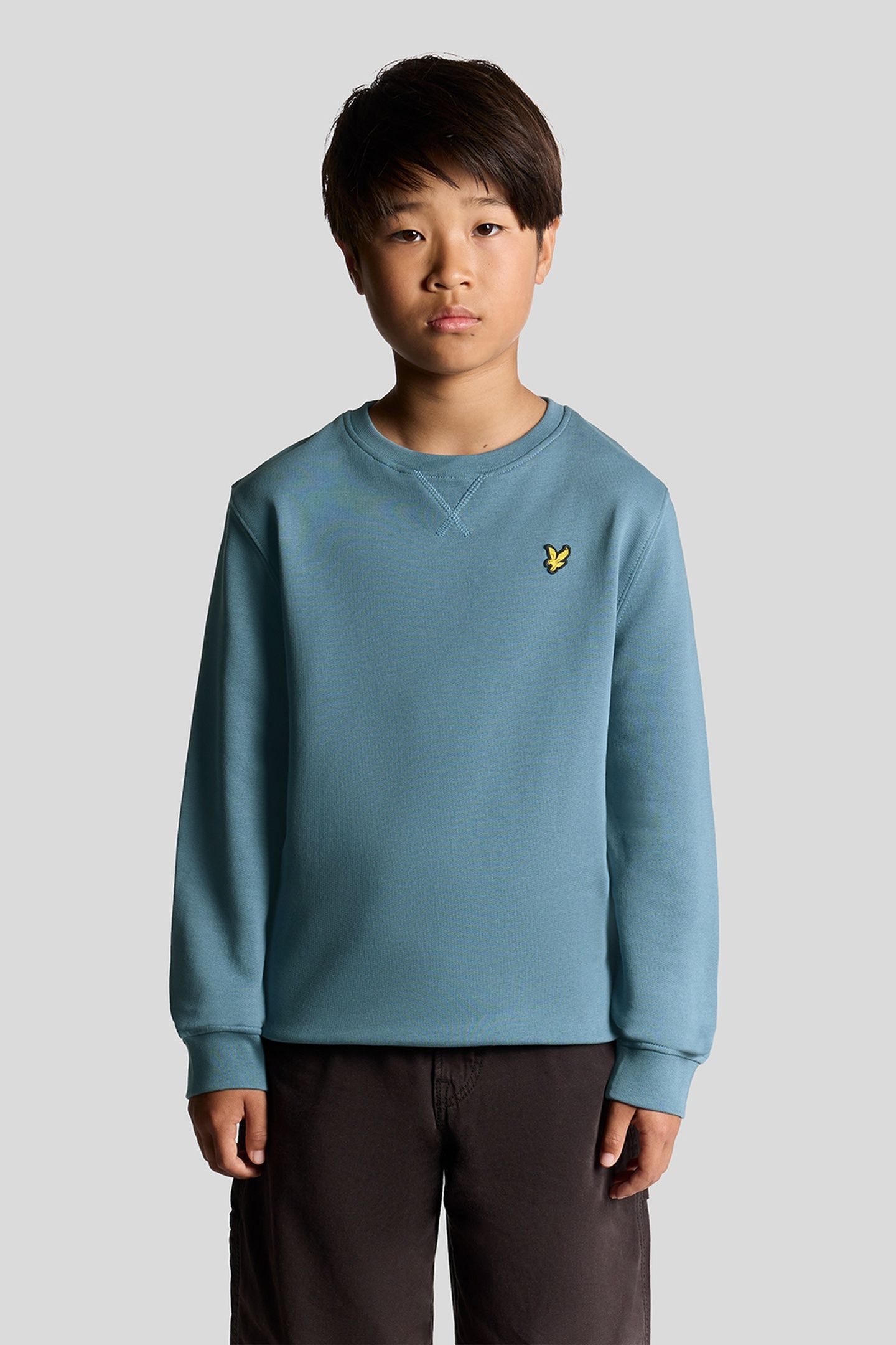 CREW NECK SWEATSHIRT OCEAN SKY 2