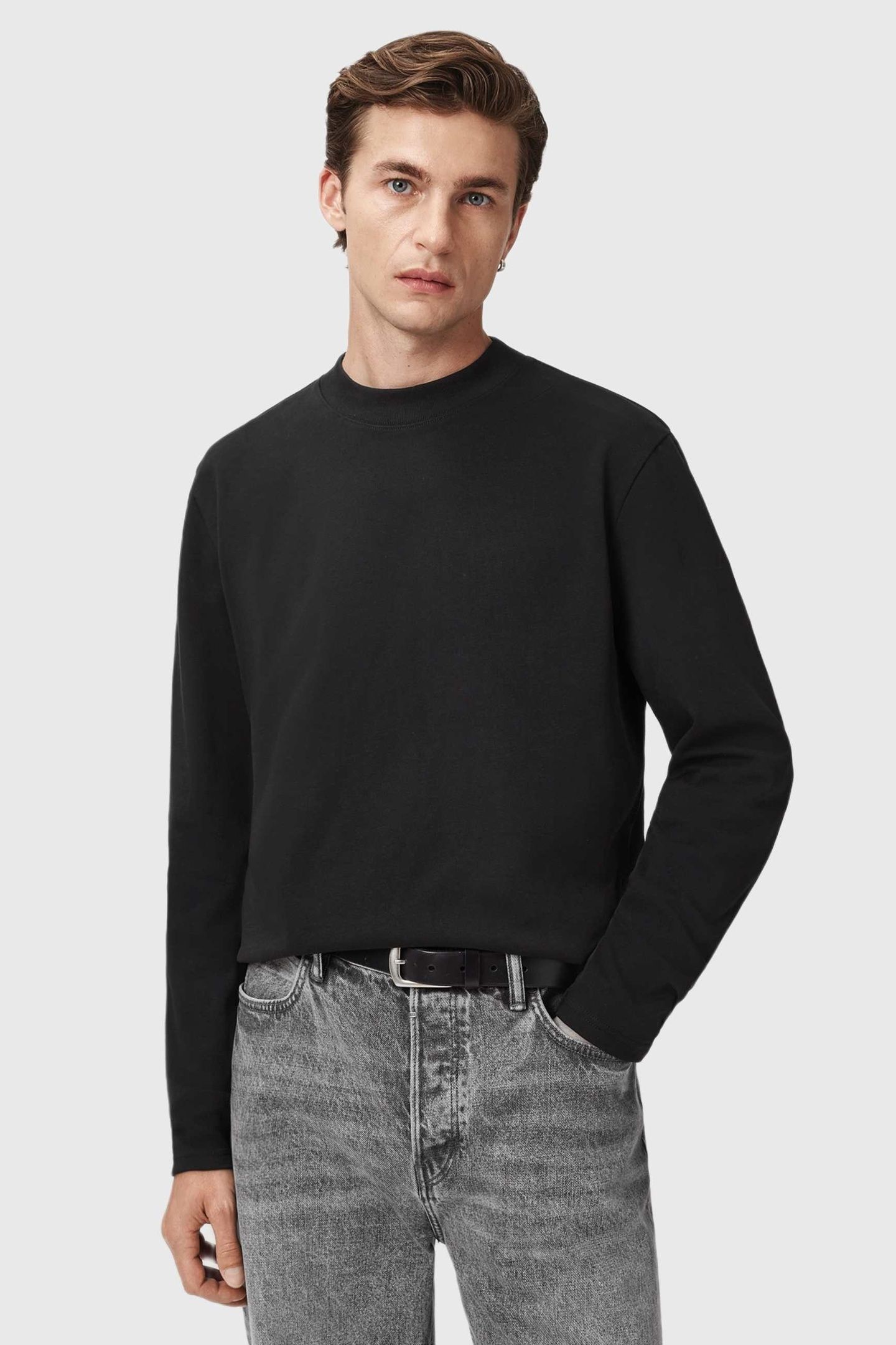 NERO LS CREW JET BLACK 1