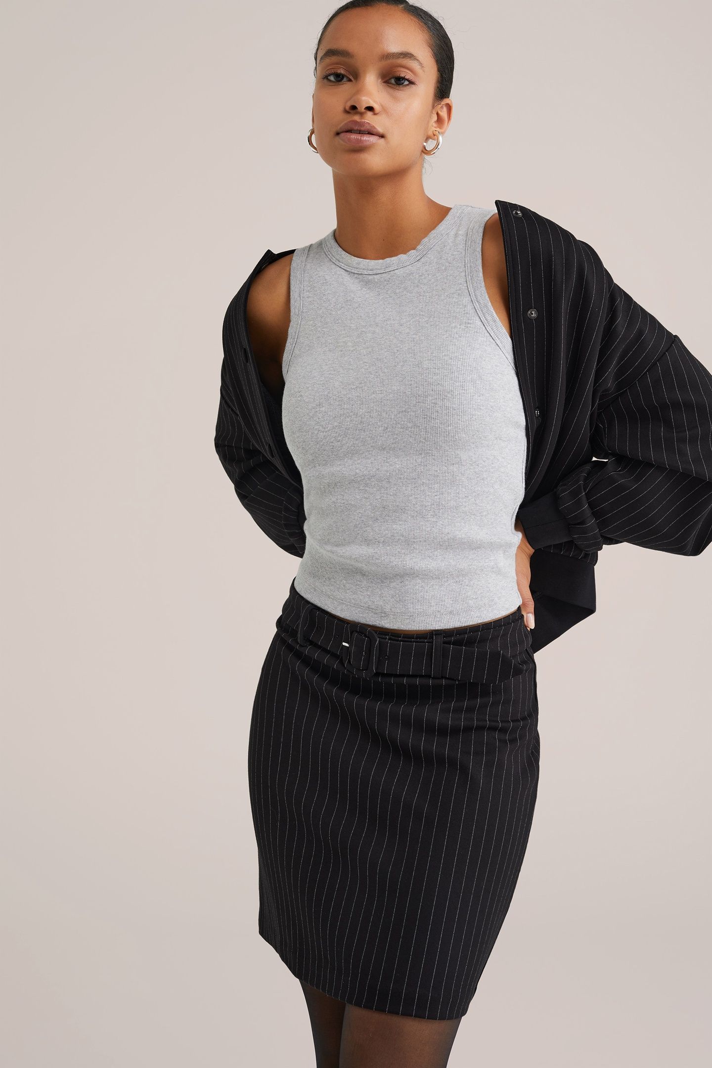 SKIRT MINI LENGTH BLACK 5