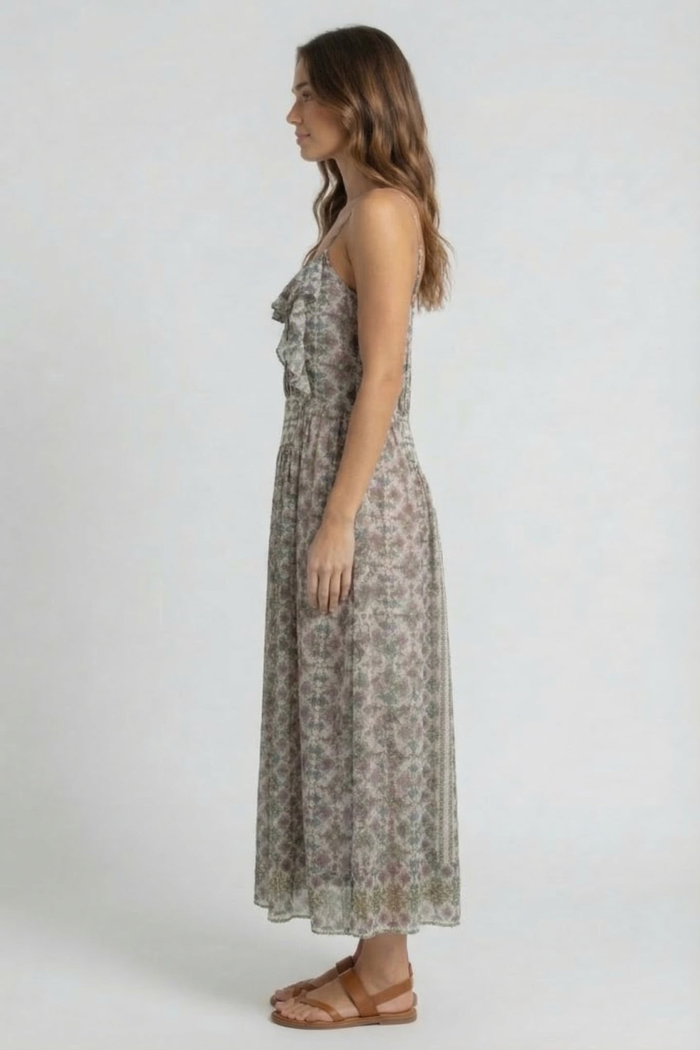 MACHA DRESS ECRU 3