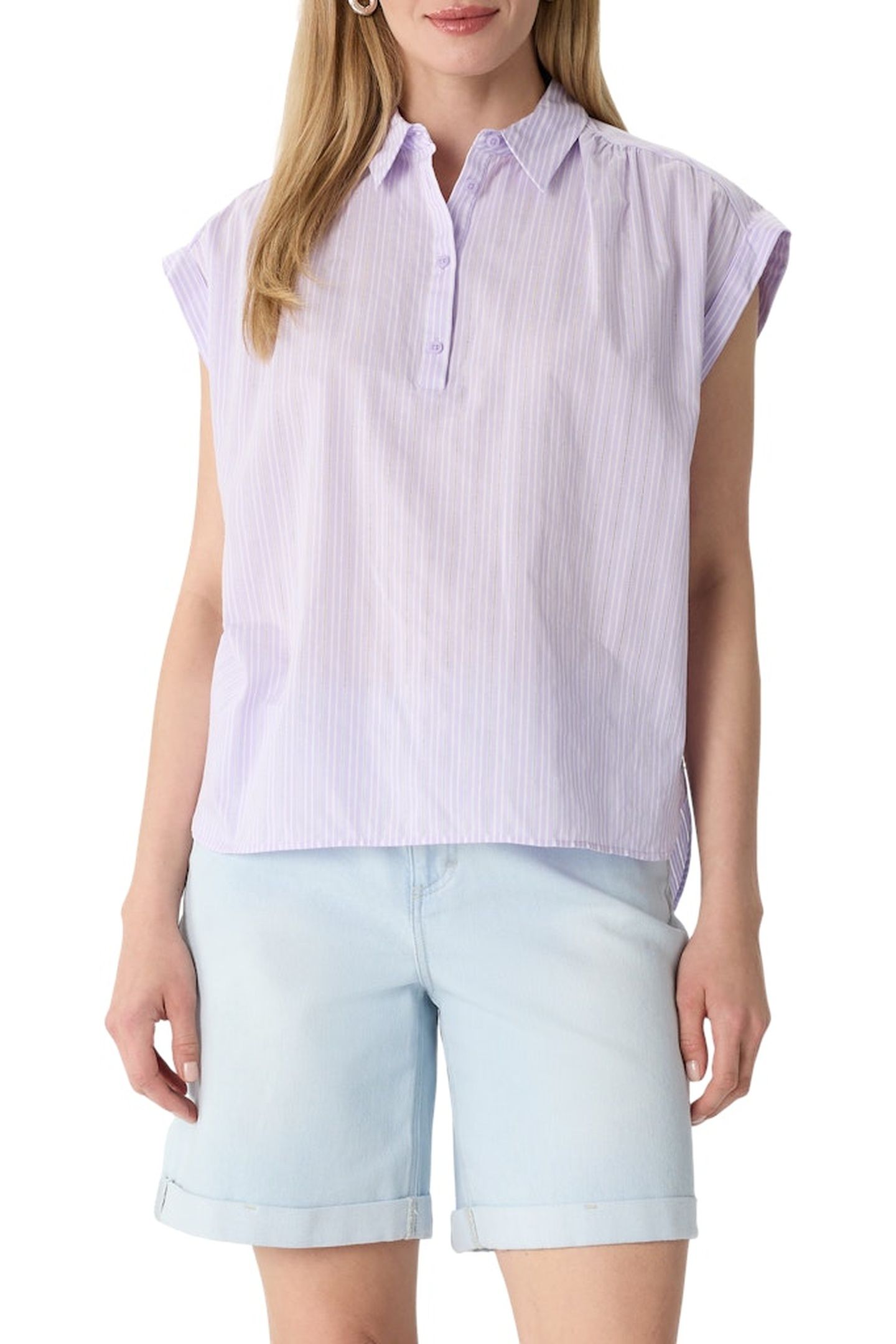 COMMA BLOUSES LILAC 1
