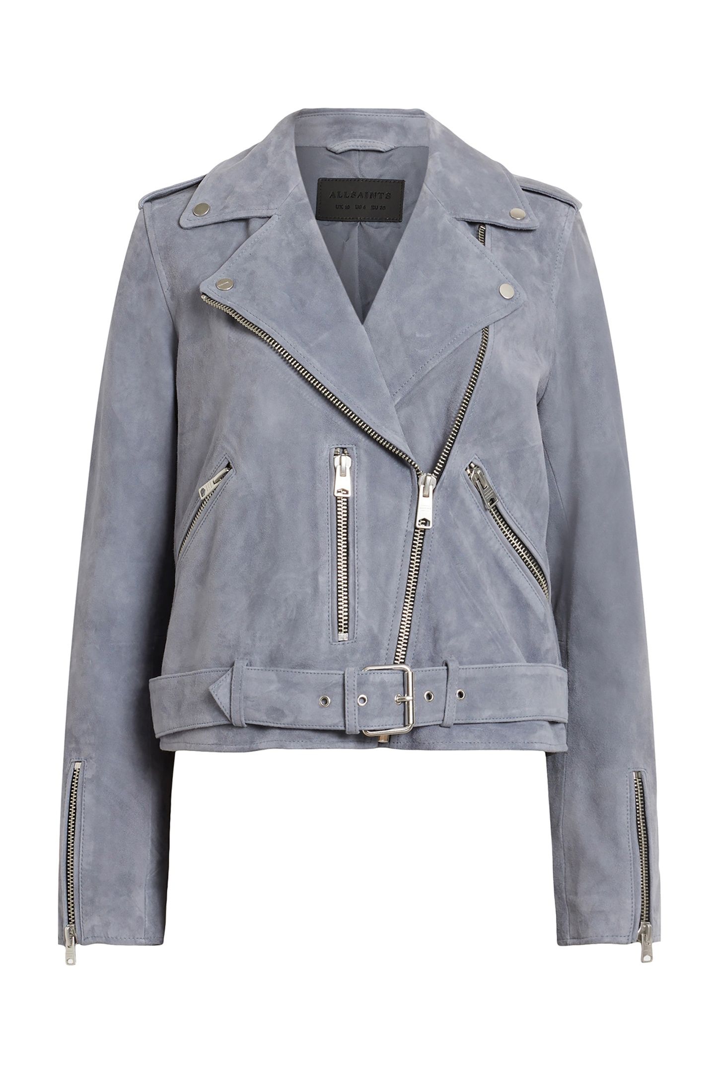 SUEDE BALFERN BIKER DENIM BLUE 6