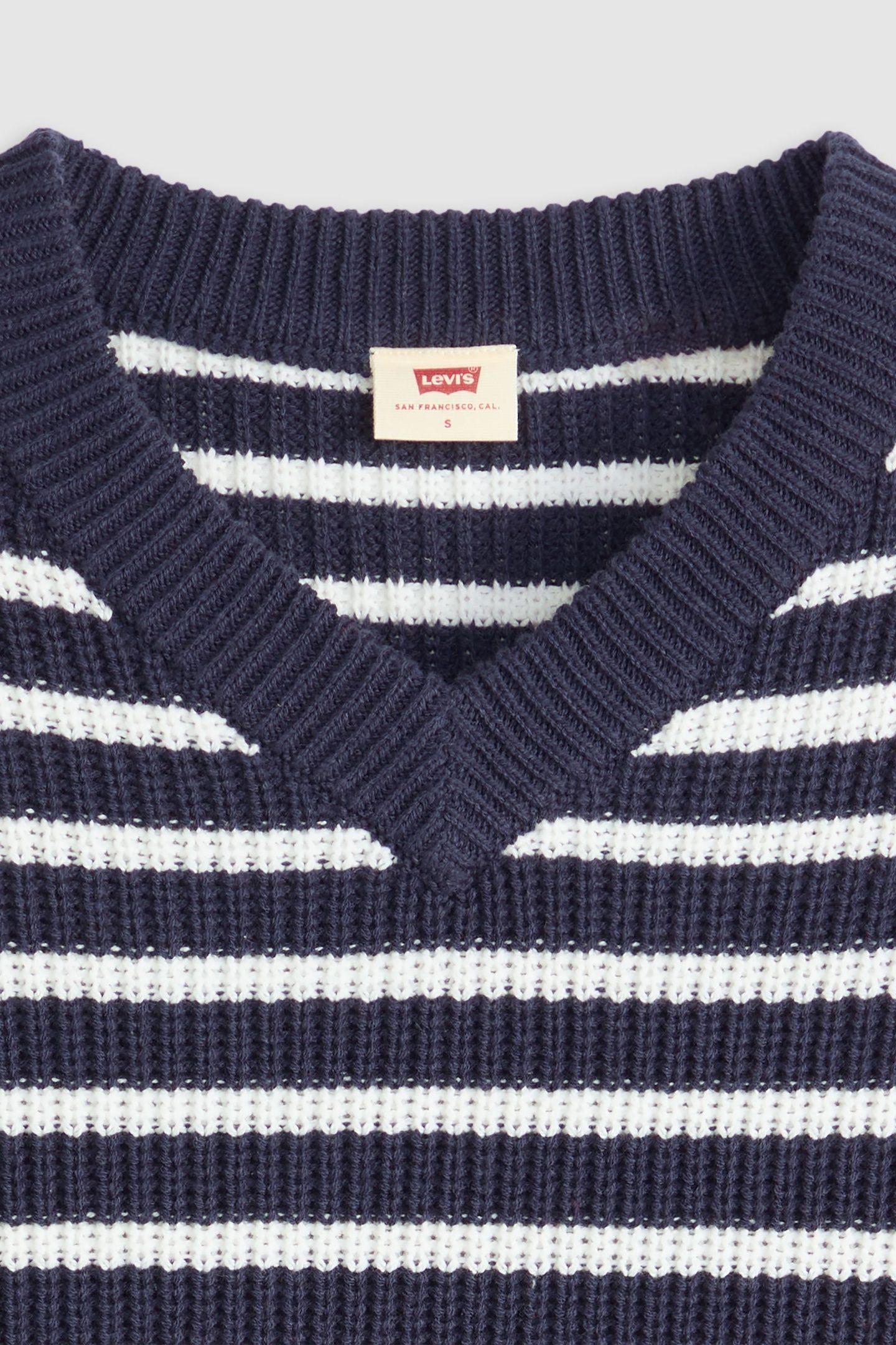 REESE V-NECK SWEATER BLUE 6