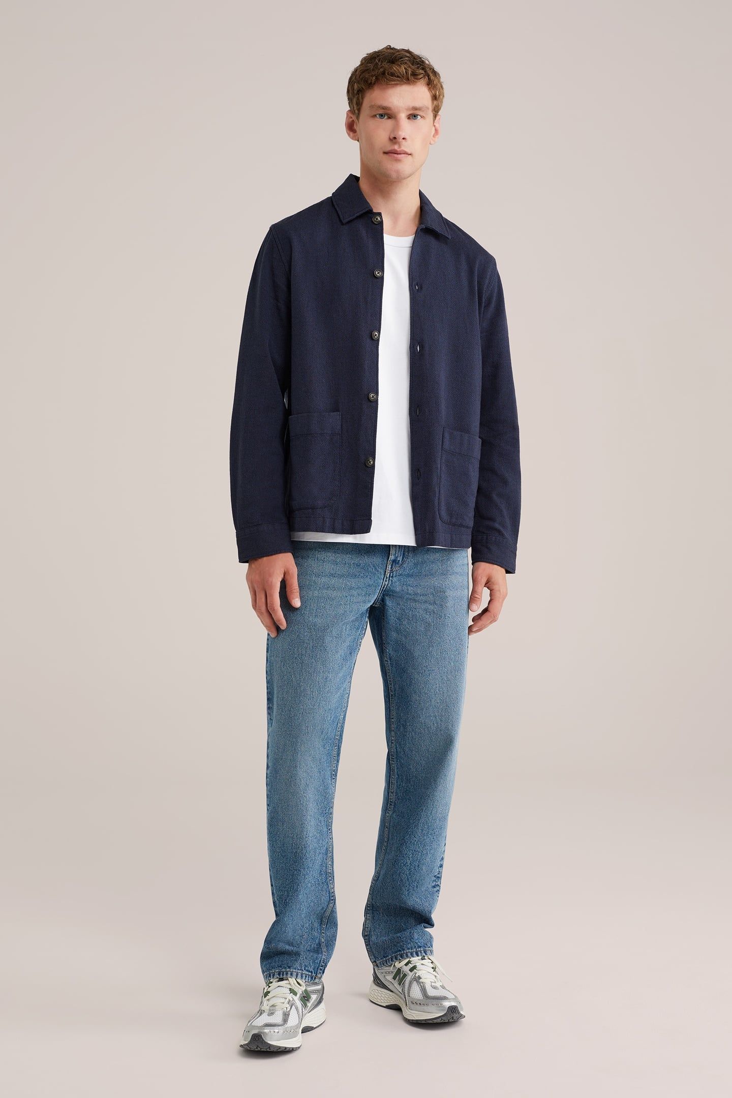 5-POCKET MID WAIST BLUE 3
