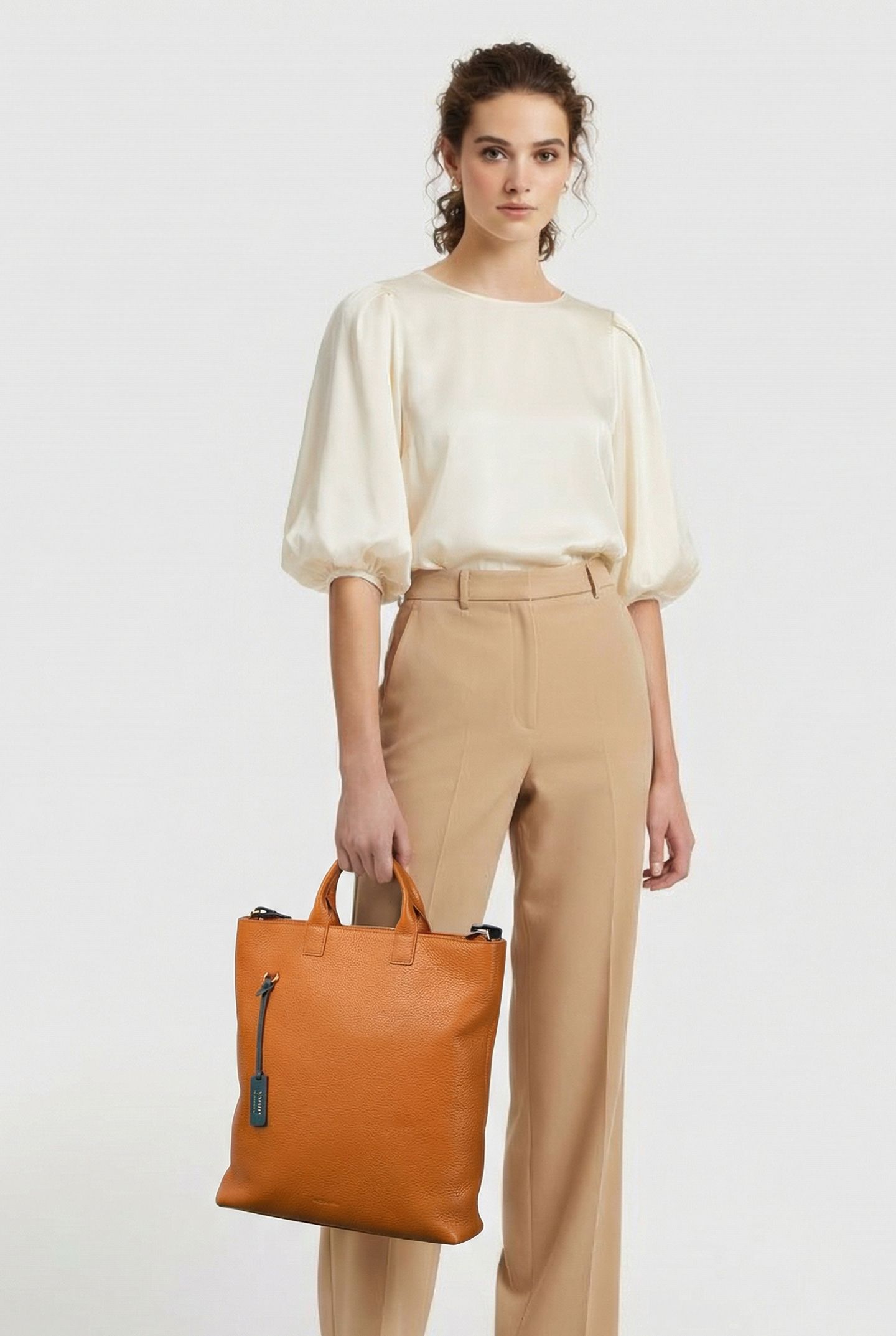 LARGE WORK BAG IN ORANGE 1