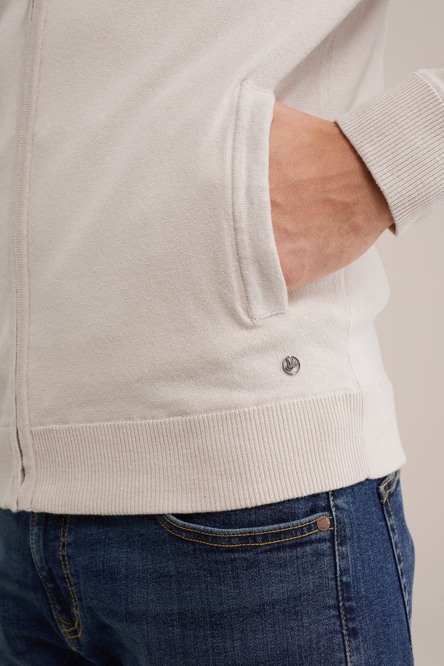 CARDIGAN ECRU 5
