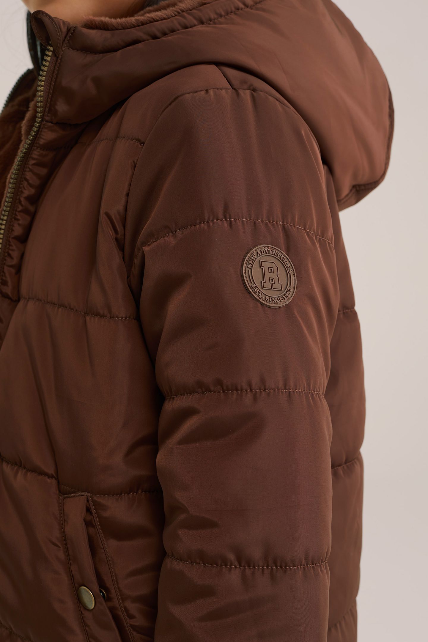 JACKET REVERSIBLE BOMBER DARK BROWN 6