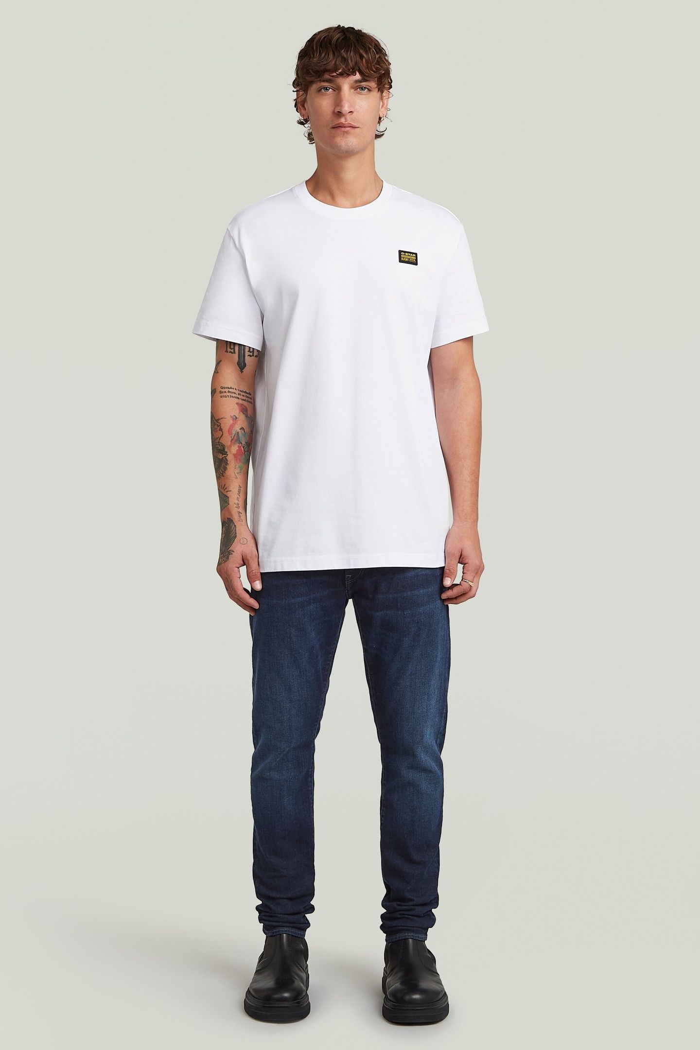 LANCET SKINNY JEANS WORN IN BLUE MINE 1