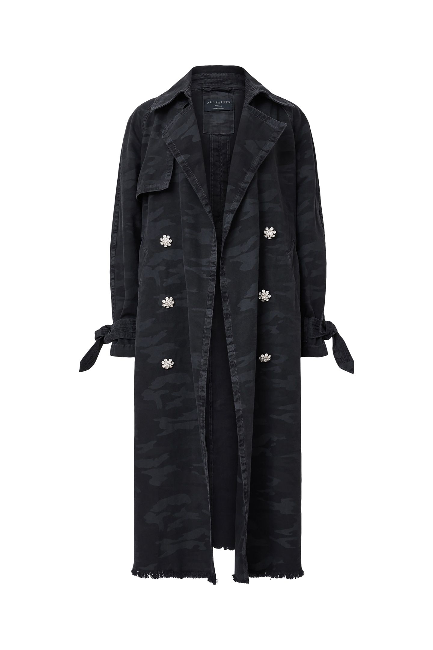 KIKI CAMO TRENCH INK BLUE 5