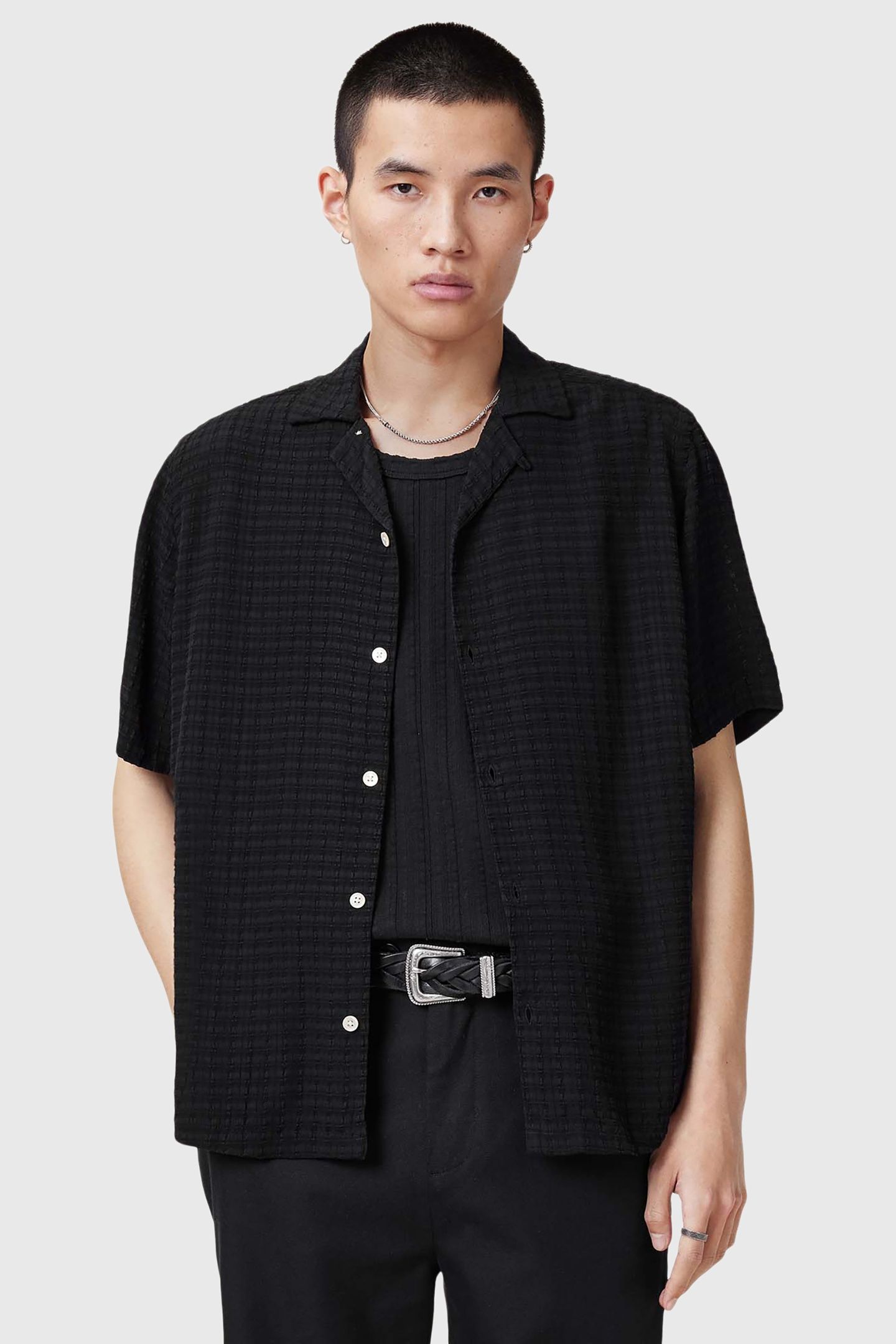 MADIN SS SHIRT CADET BLACK 4
