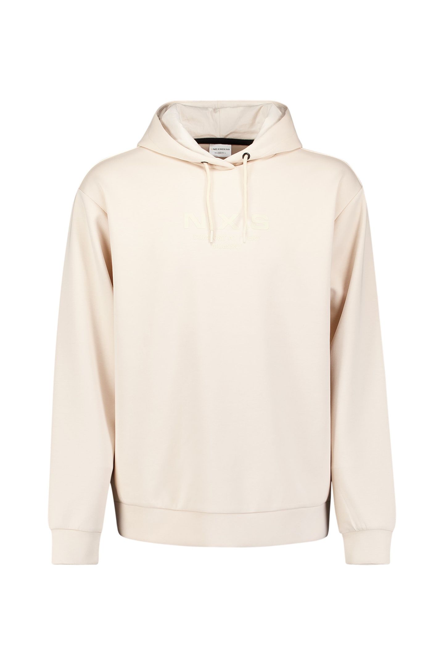SWEATER FULL ZIPPER HOODED INTERLOCK DESERT 1