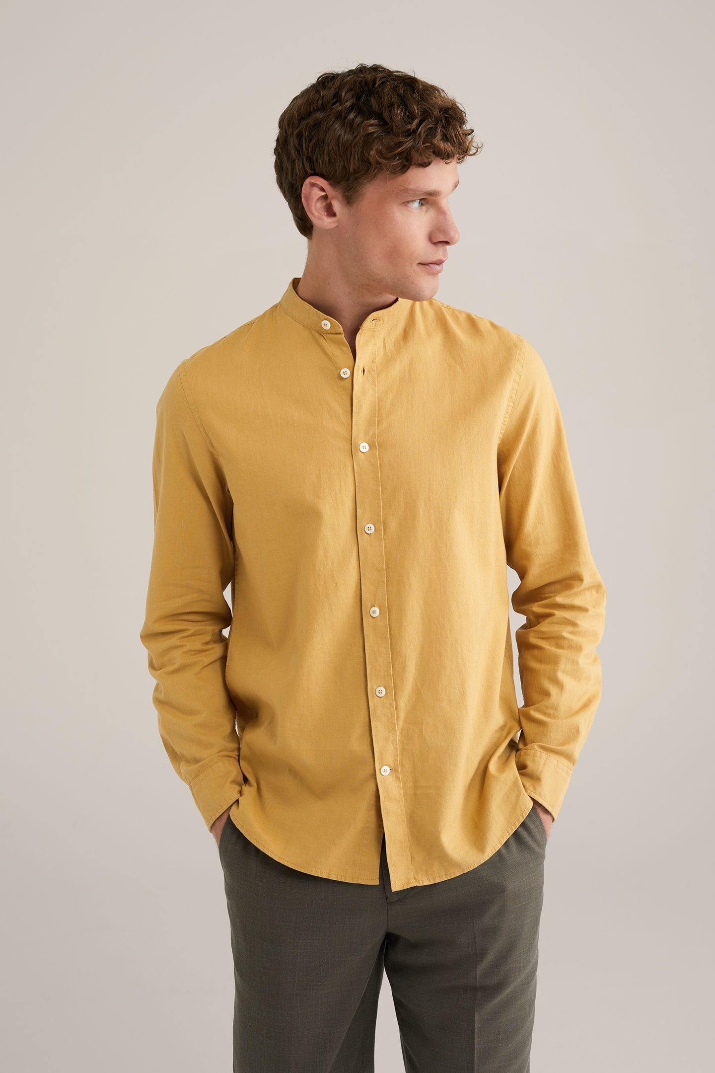 SHIRT MUSTARD YELLOW 1
