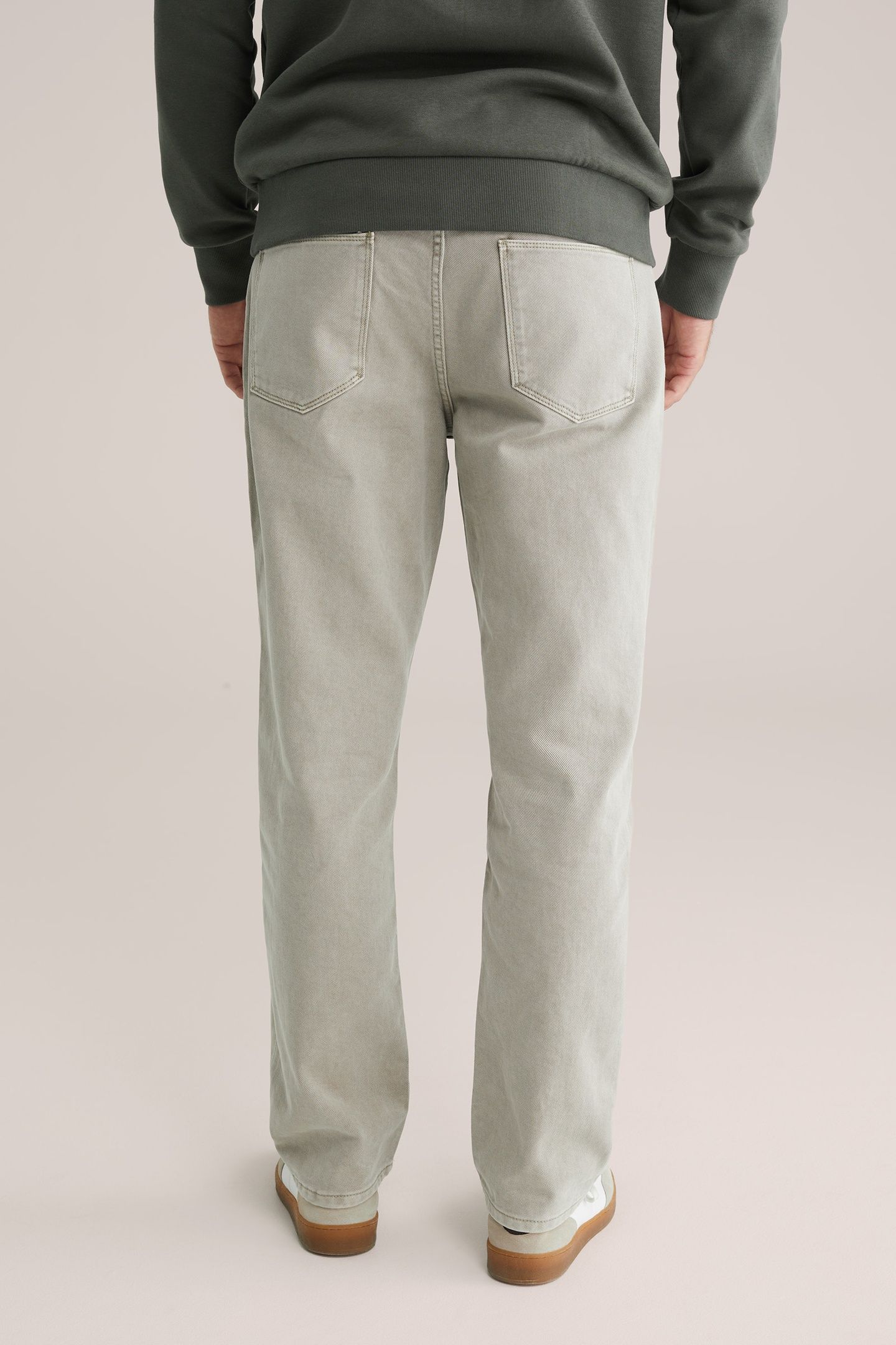 5-POCKET MID WAIST BEIGE 2