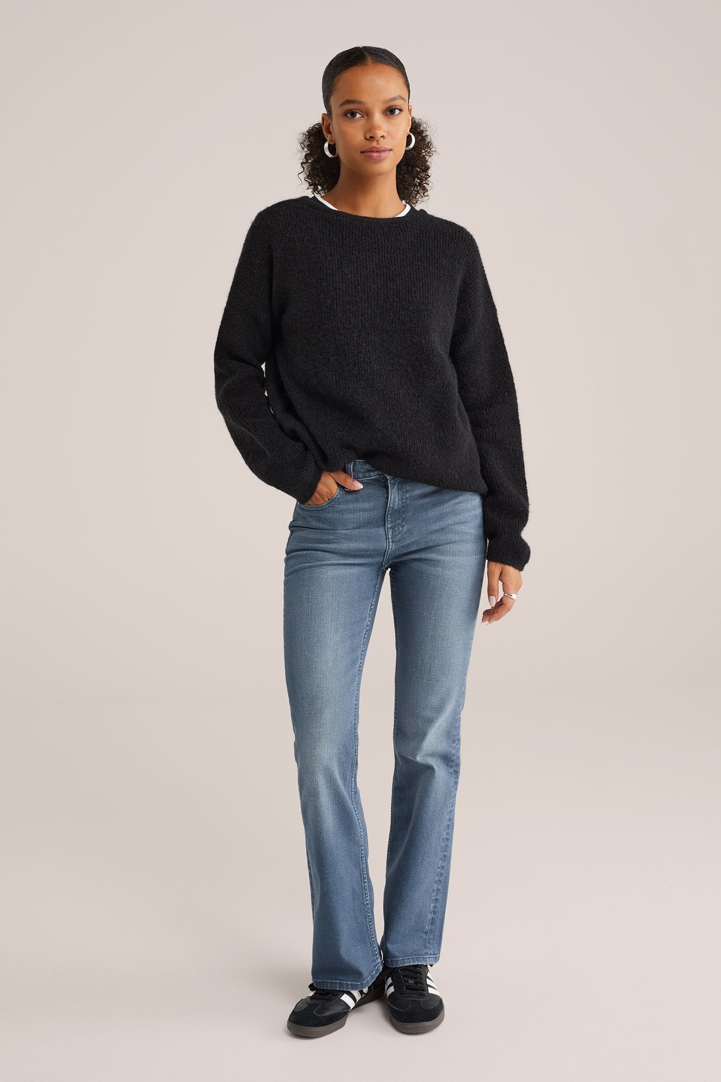 5-POCKET MID WAIST GREY 3