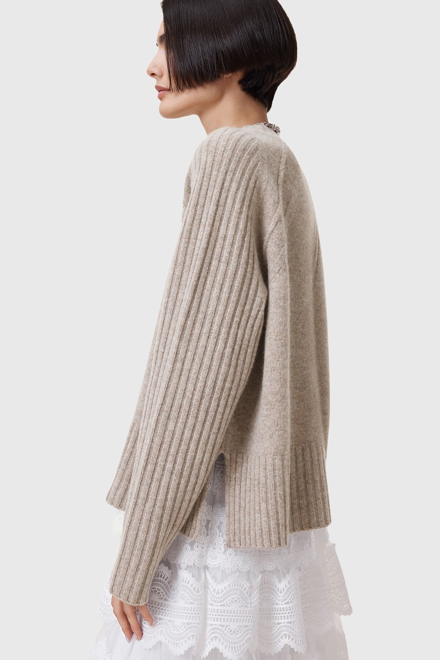 ANTHE JUMPER GREIGE BROWN 3