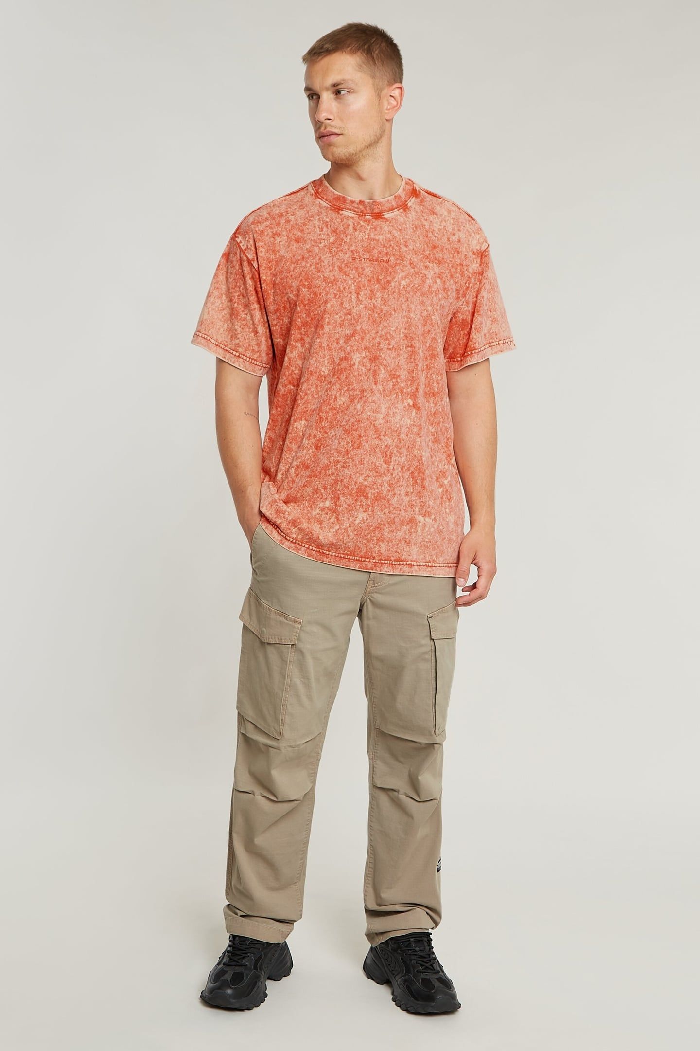 WASHED LOOSE R T LT ANTIC RED NETTUNO 1