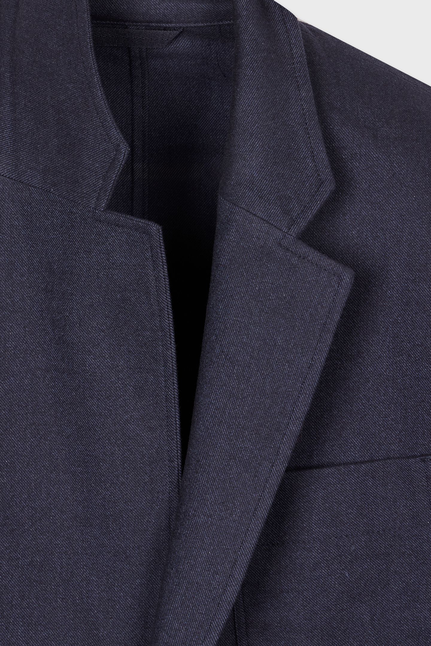 CASUAL FIT 2 BTN JACKET VERY DARK NAVY 8