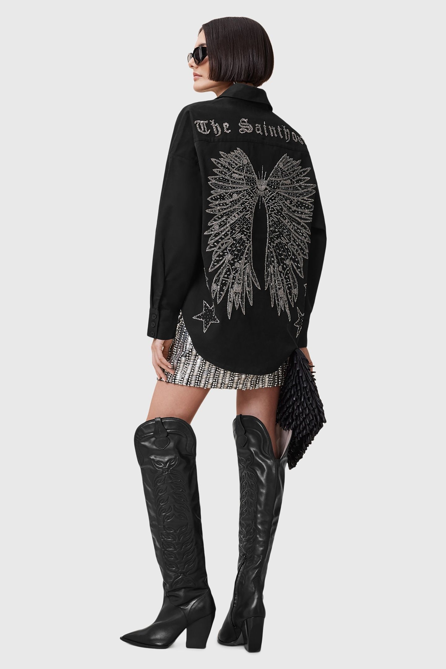 WINGS SHIRT BLACK 6