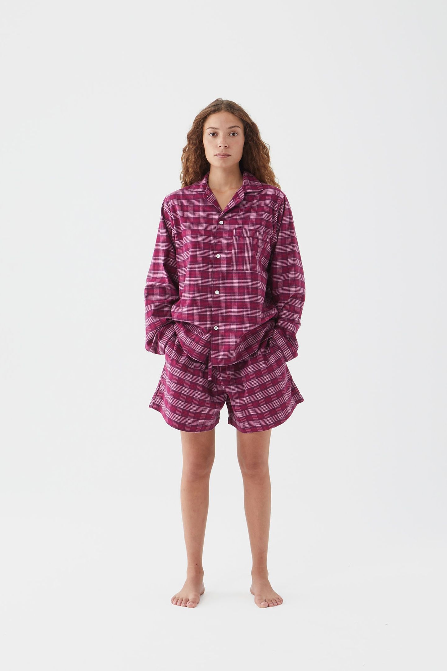 UNISEX FLANNEL, PYJAMAS SHORTS DEEP DREAM 6