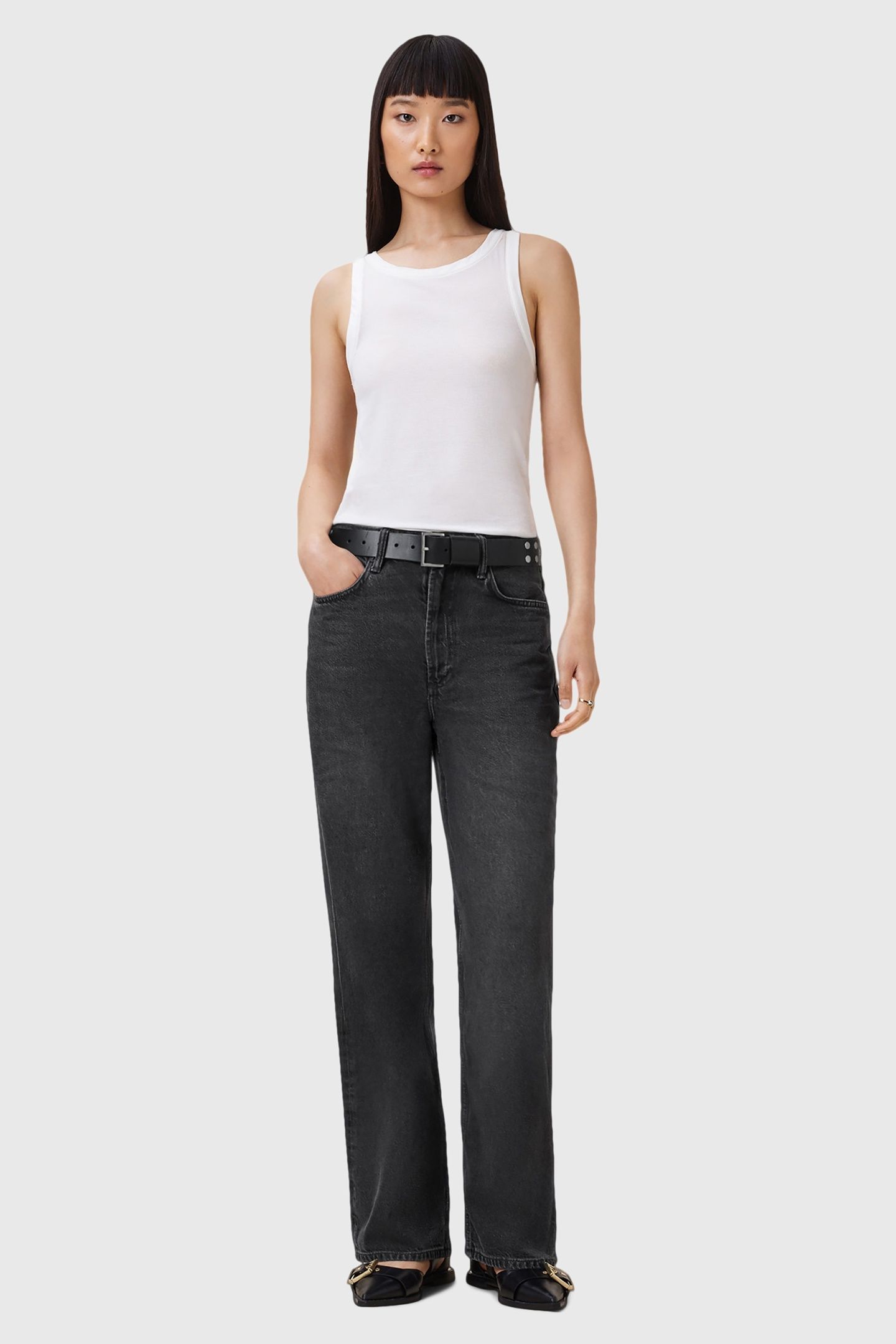 BLAKE JEAN WASHED GREY 2