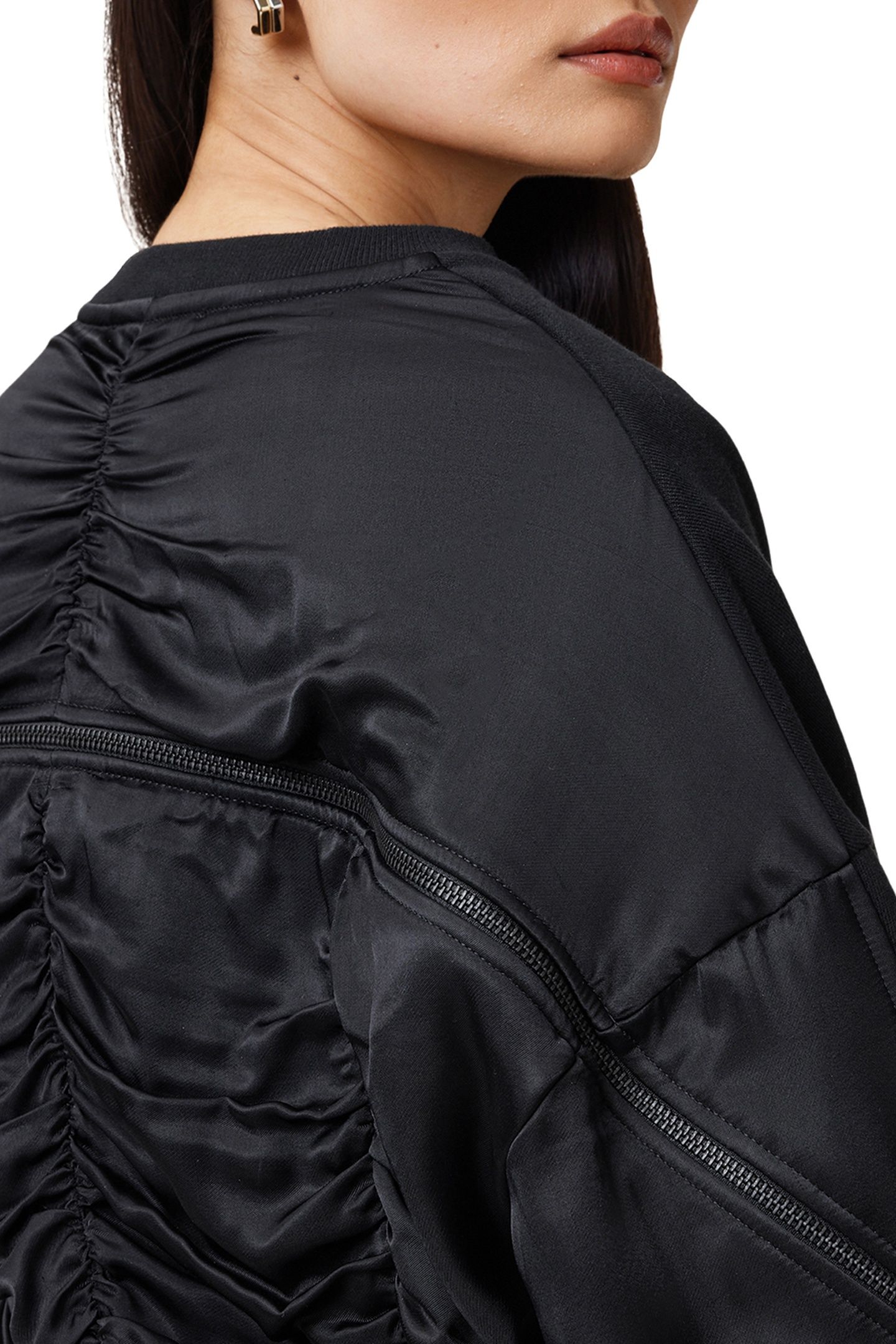 PEGGY ZIP SWEATSHIRT BLACK 8