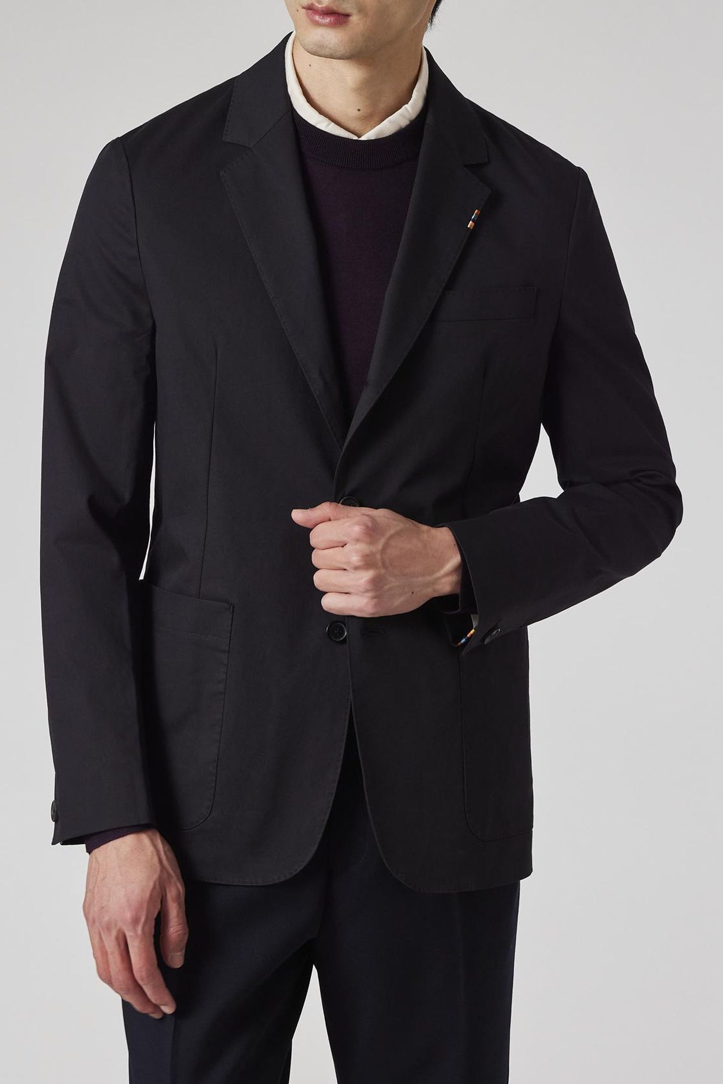 2BTN SB JACKET VERY DARK NAVY 1