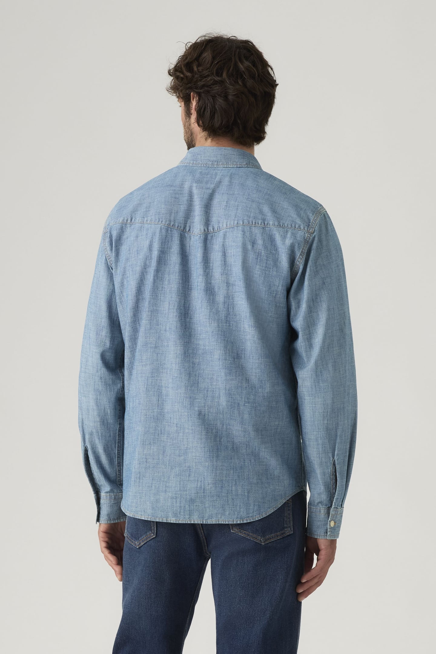 RELAXED WESTERN SHIRT BLUE 3