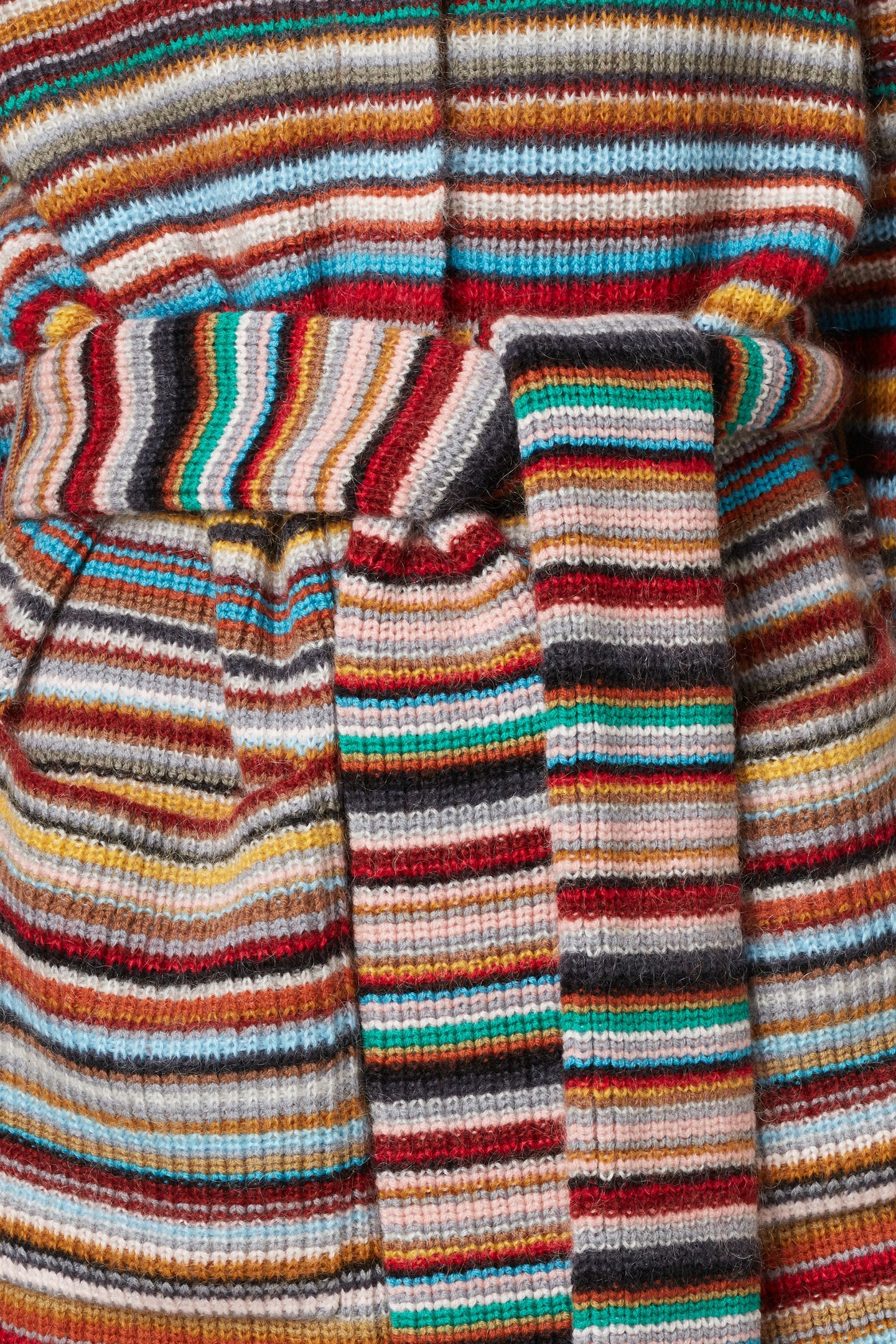 KNITTED MAXI CARDIGAN MULTI COLOURED 7