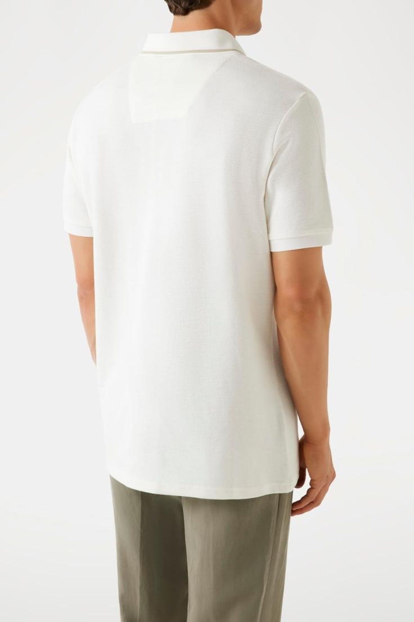 MARCIANO BY GUESS SS POLO OPEN PLACKET SPIRIT WHITE 2