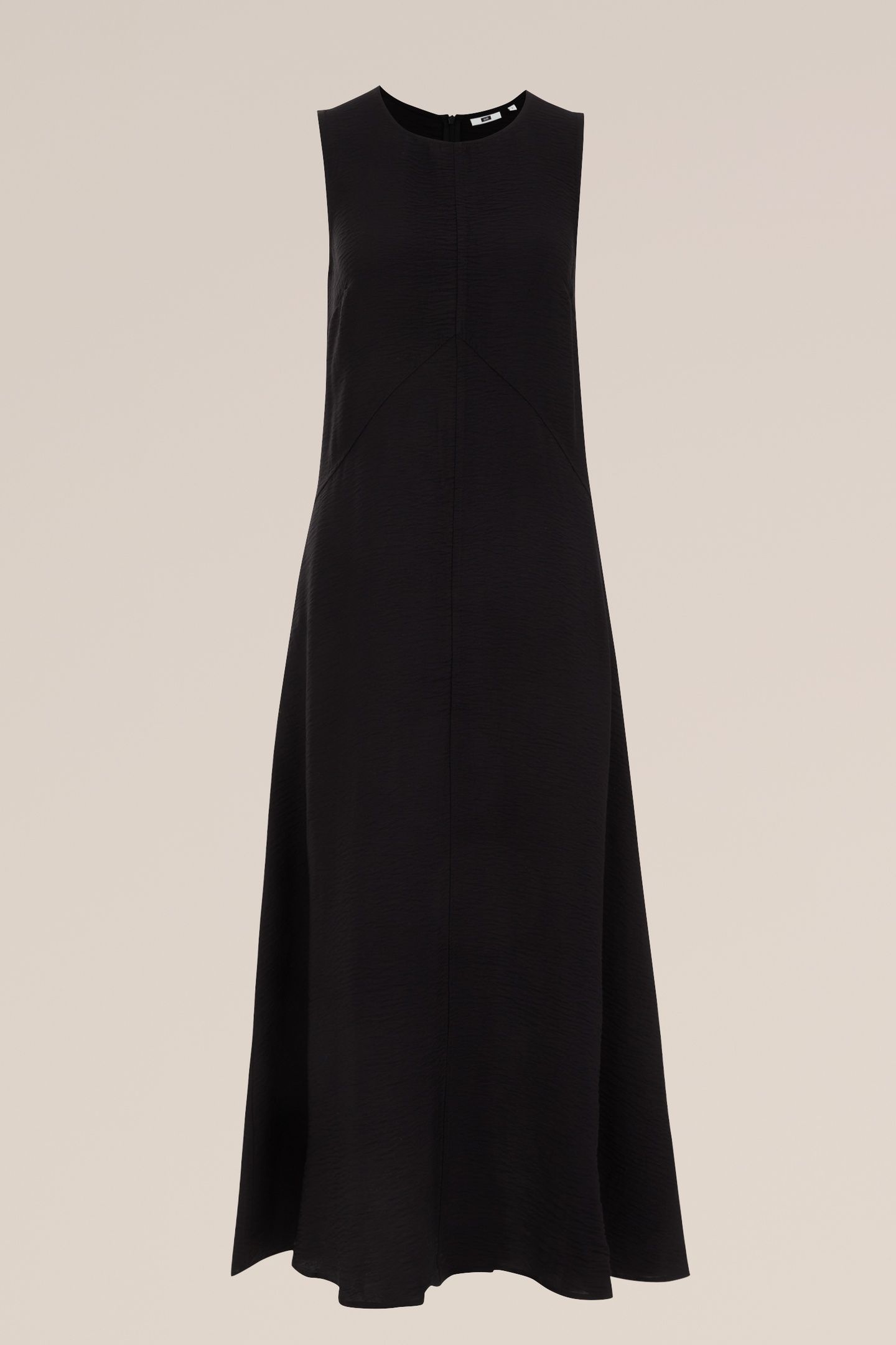 DRESS MID LENGTH BLACK 3