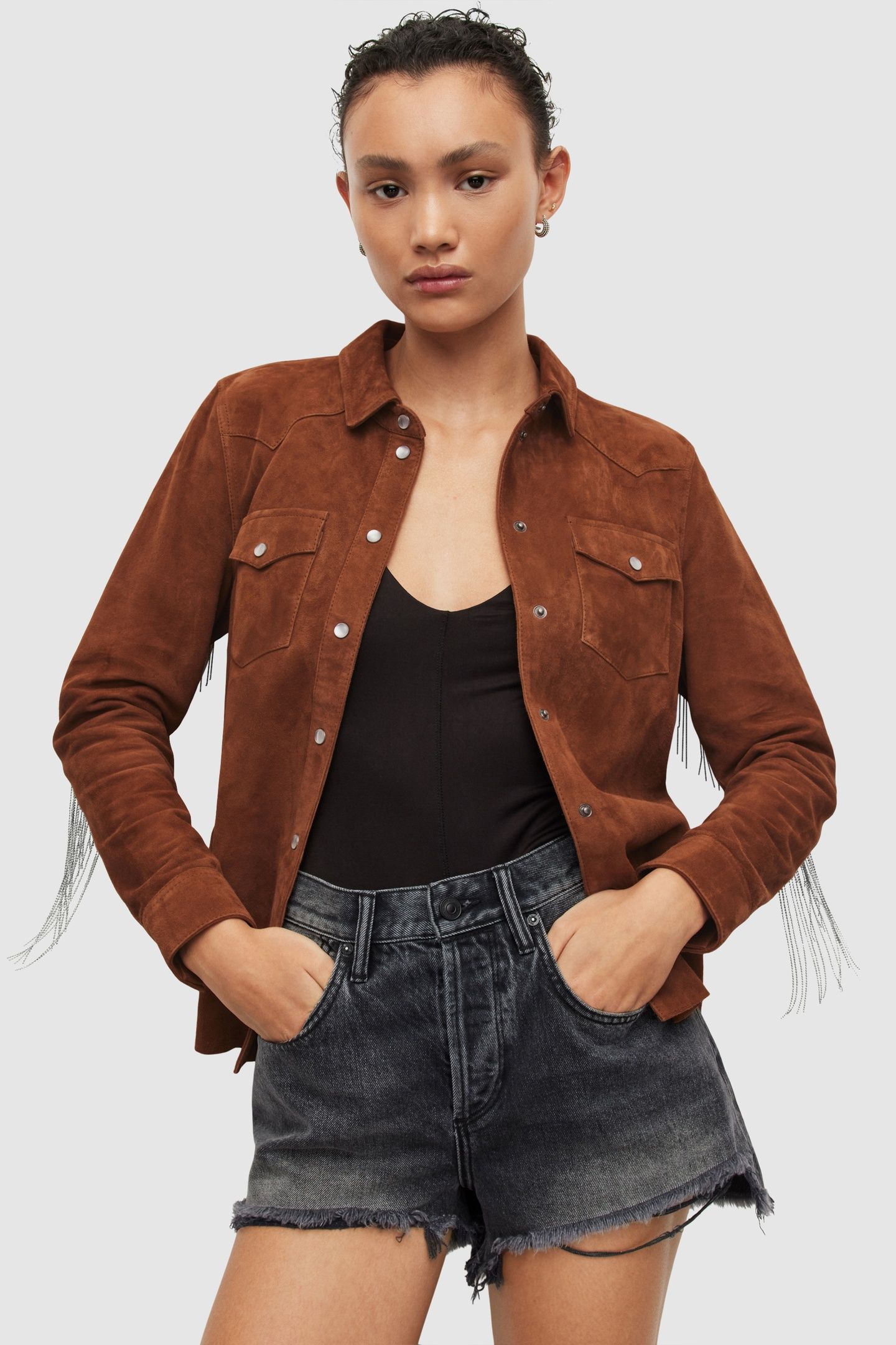 STANWAY SUEDE BEAD S TAN BROWN 6