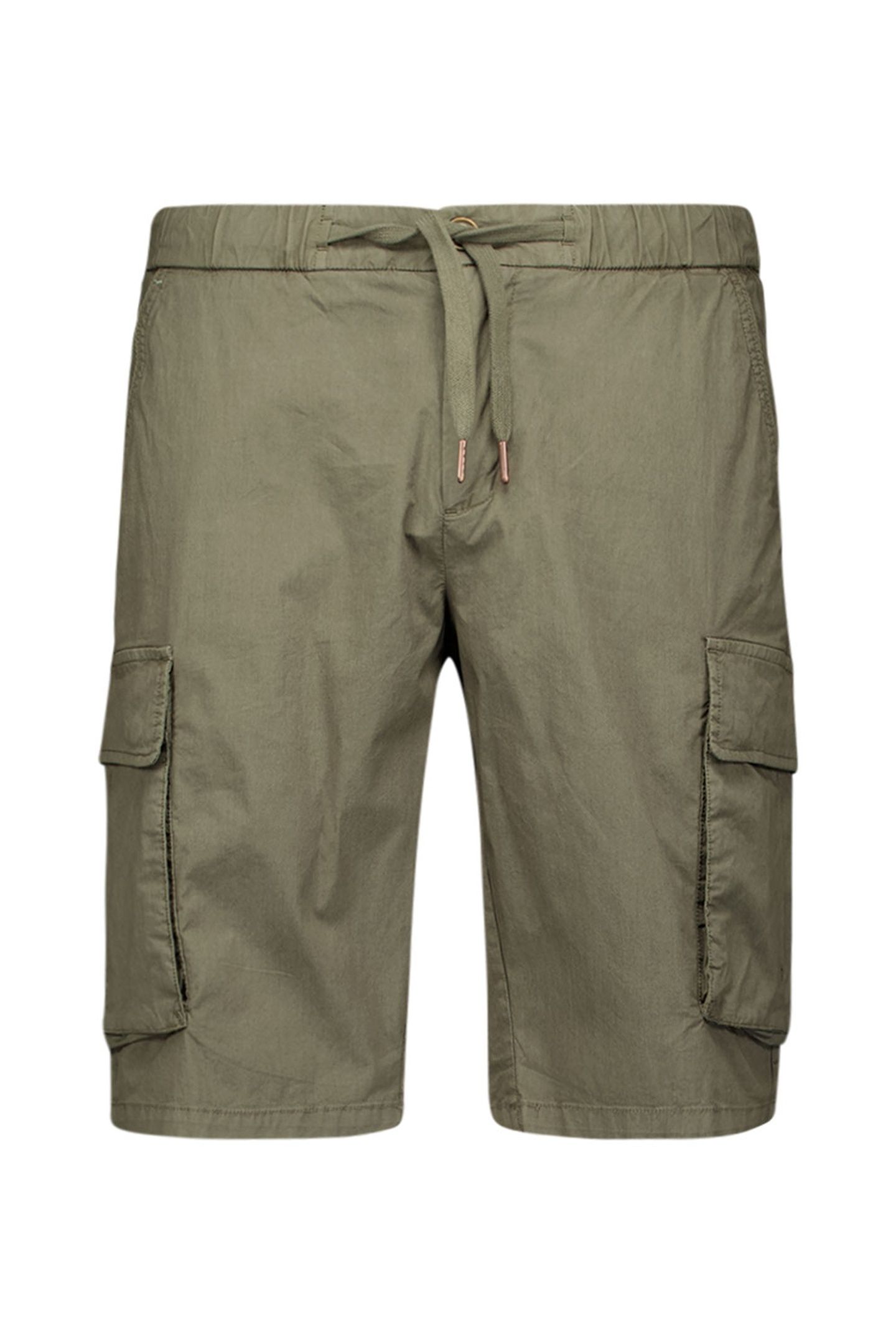 SHORT STRETCH CARGO GARMENT DYED DARK MOSS 6