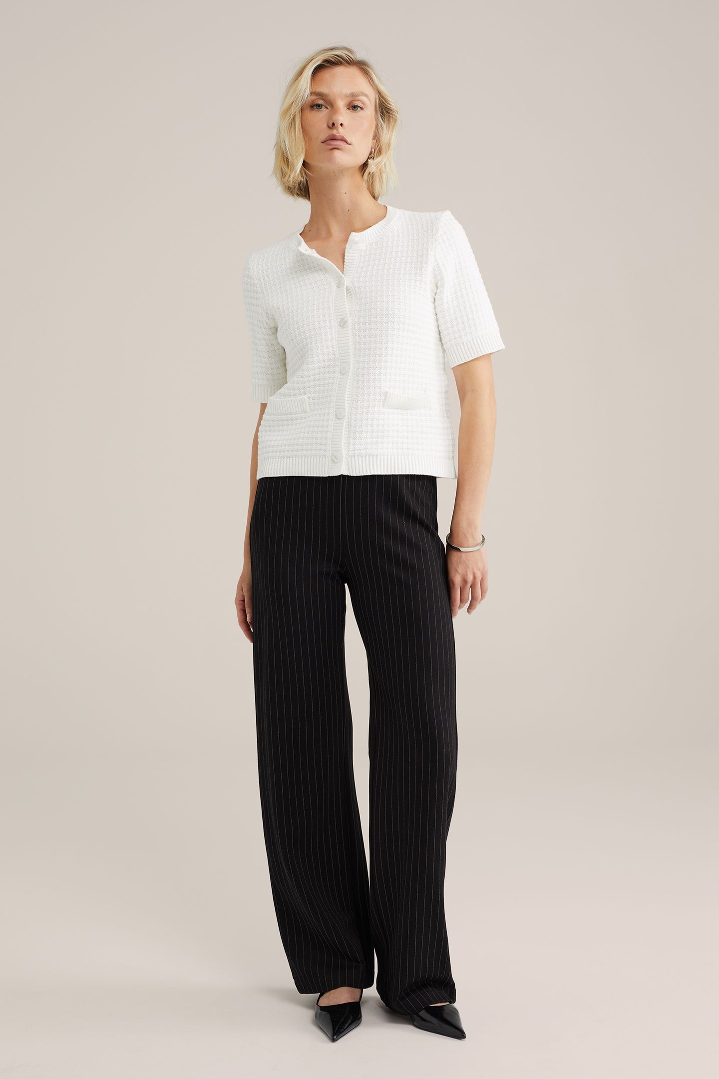 KNITTED CARDIGAN OFF-WHITE 4
