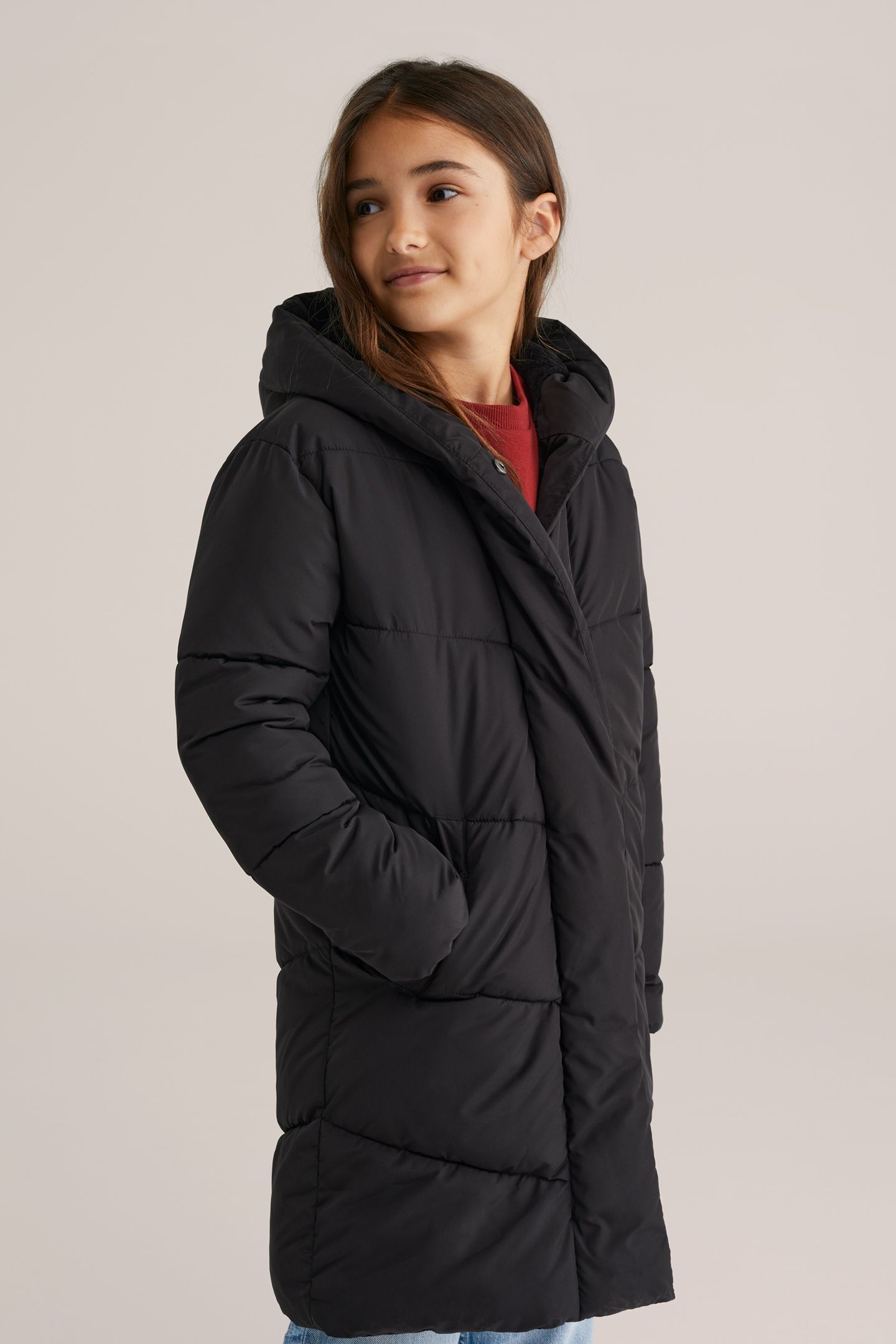 JACKET LONG LENGTH BLACK 1