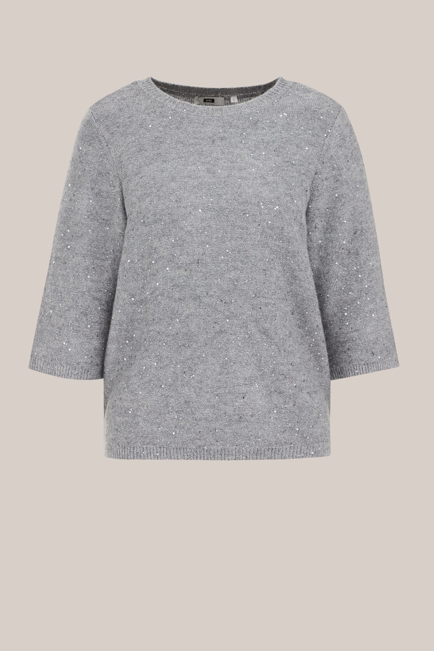KNITTED PULLOVER GREY 4