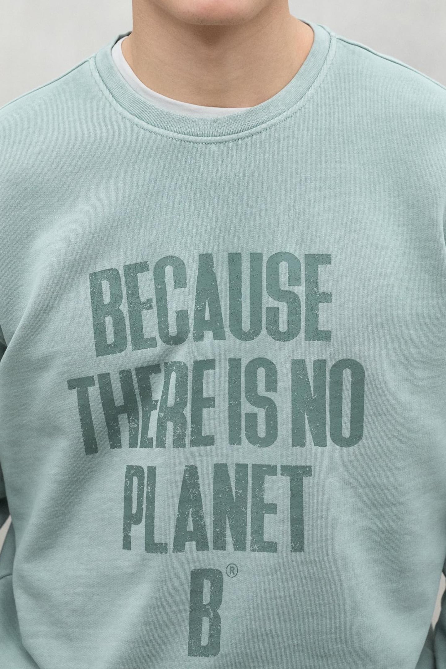 BARDERAALF SWEATSHIRT WASHED GREEN 4