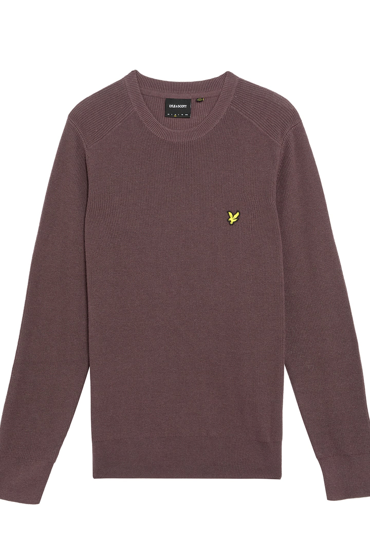 ENGINEERED RIB CREW NECK ESPRESSO 4
