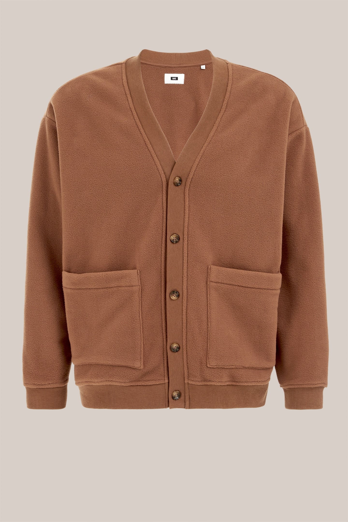 CARDIGAN CINNAMON BROWN 4