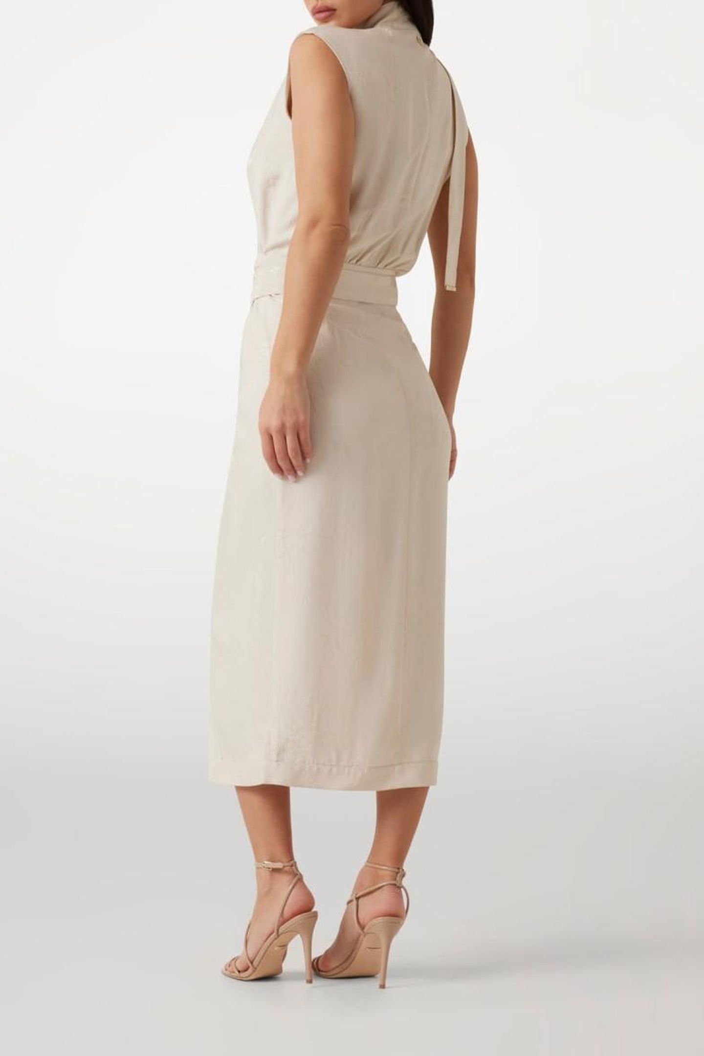 MARCIANO BY GUESS WHITNEY WRAP DRESS DREAMY MOON MULTI 2