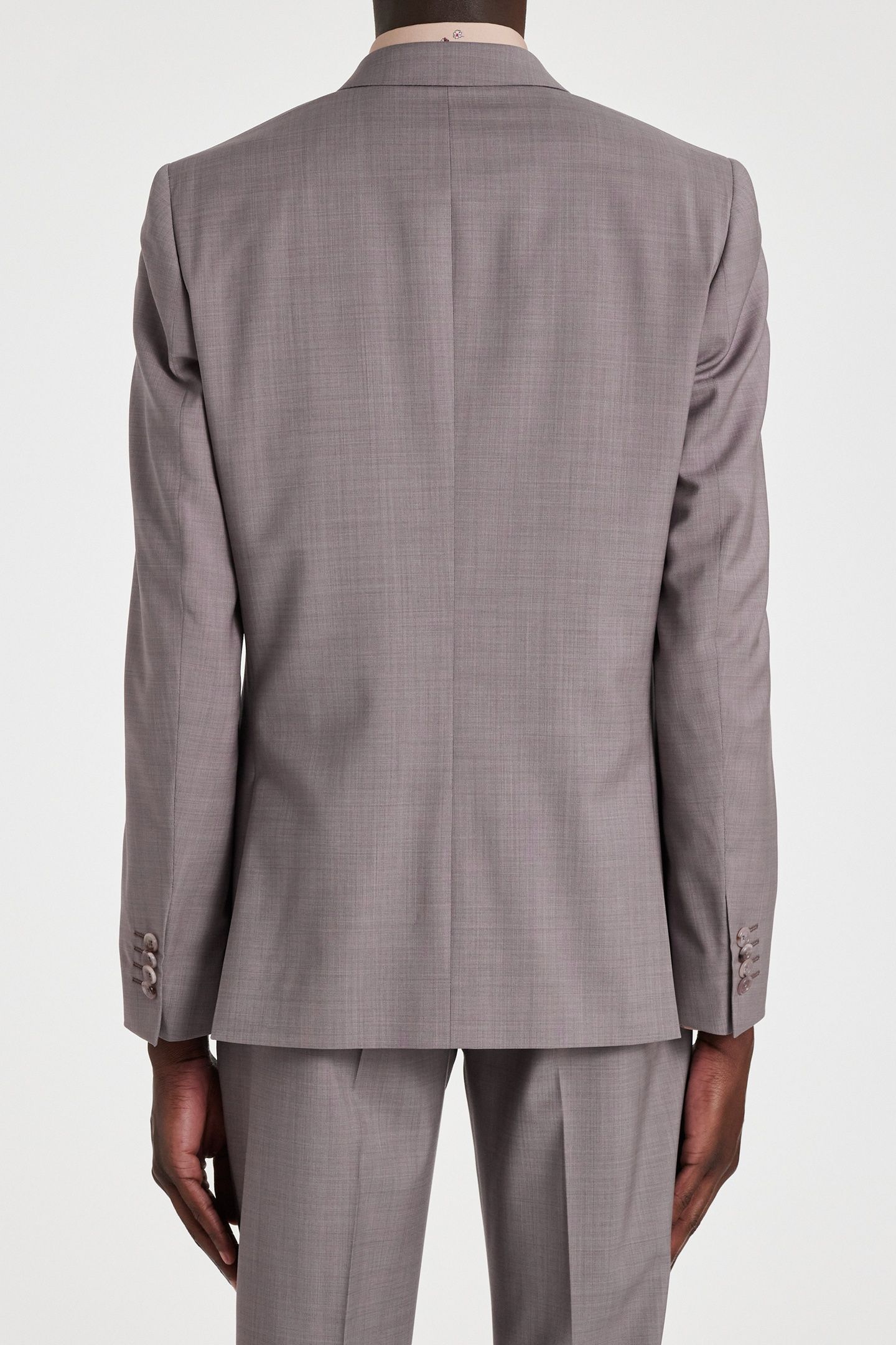 TAILORED FIT 2BTN SUIT LILAC 4