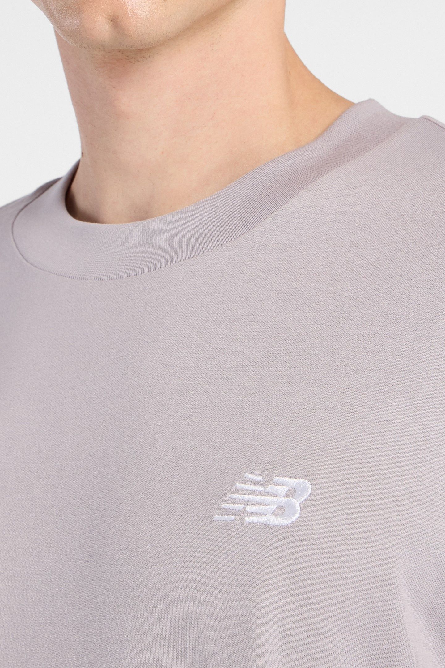 SPORT ESSENTIALS COTTON T-SHIRT TRUFFLE SALT / AFTERGLOW 4