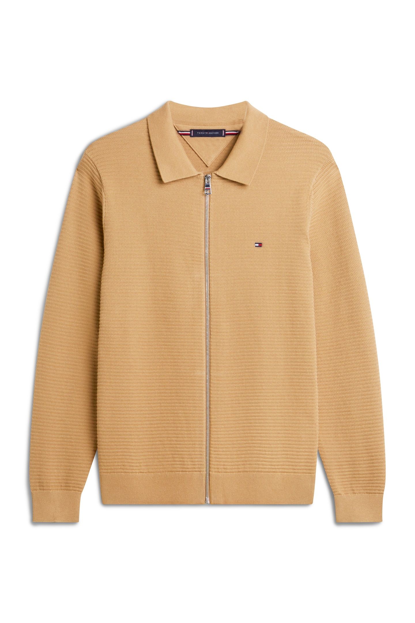 SEASONAL STRUCTURE ZIP SWEATER SAFARI CANVAS 3