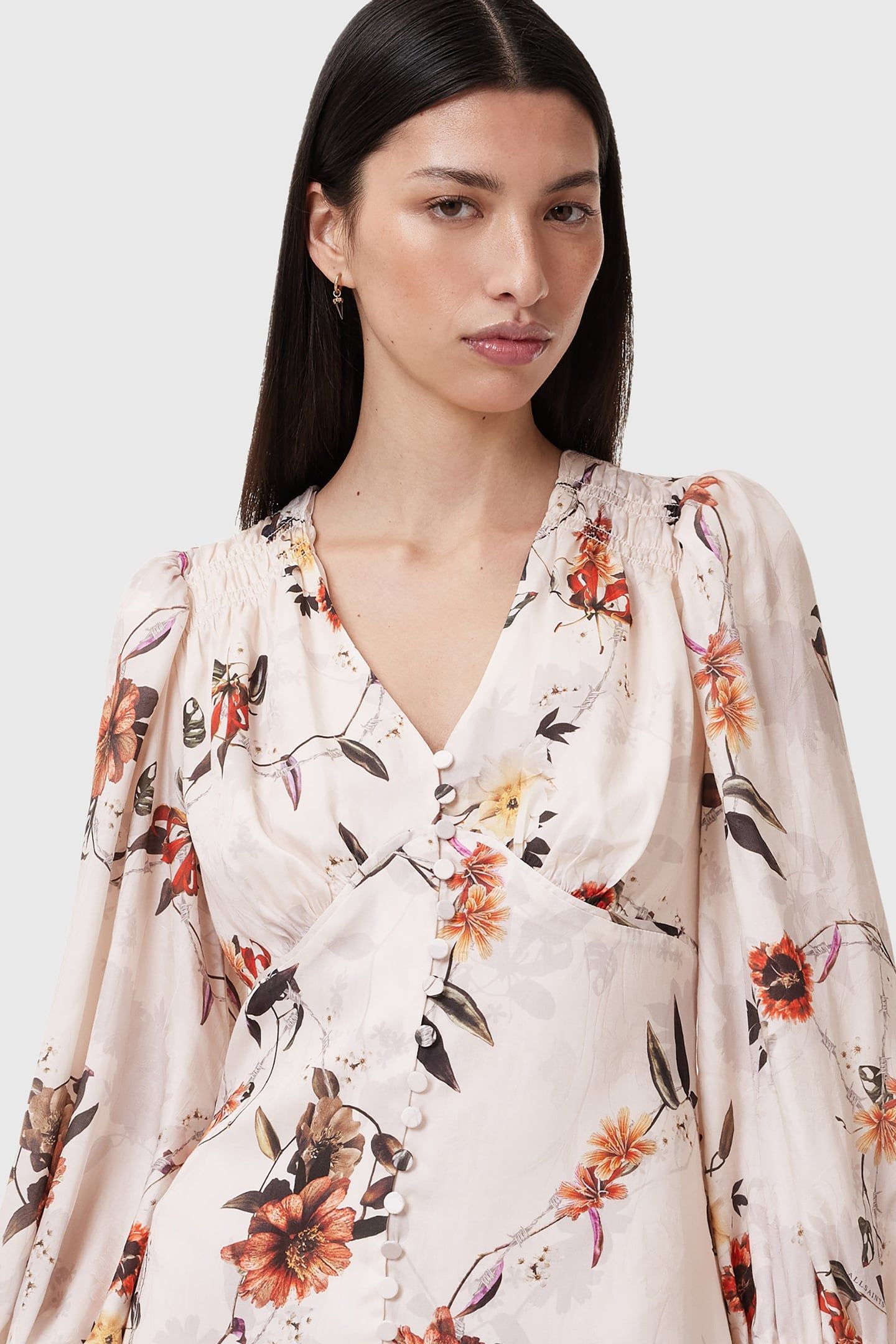 AUDEN DRESS UNITY ECRU WHITE 6