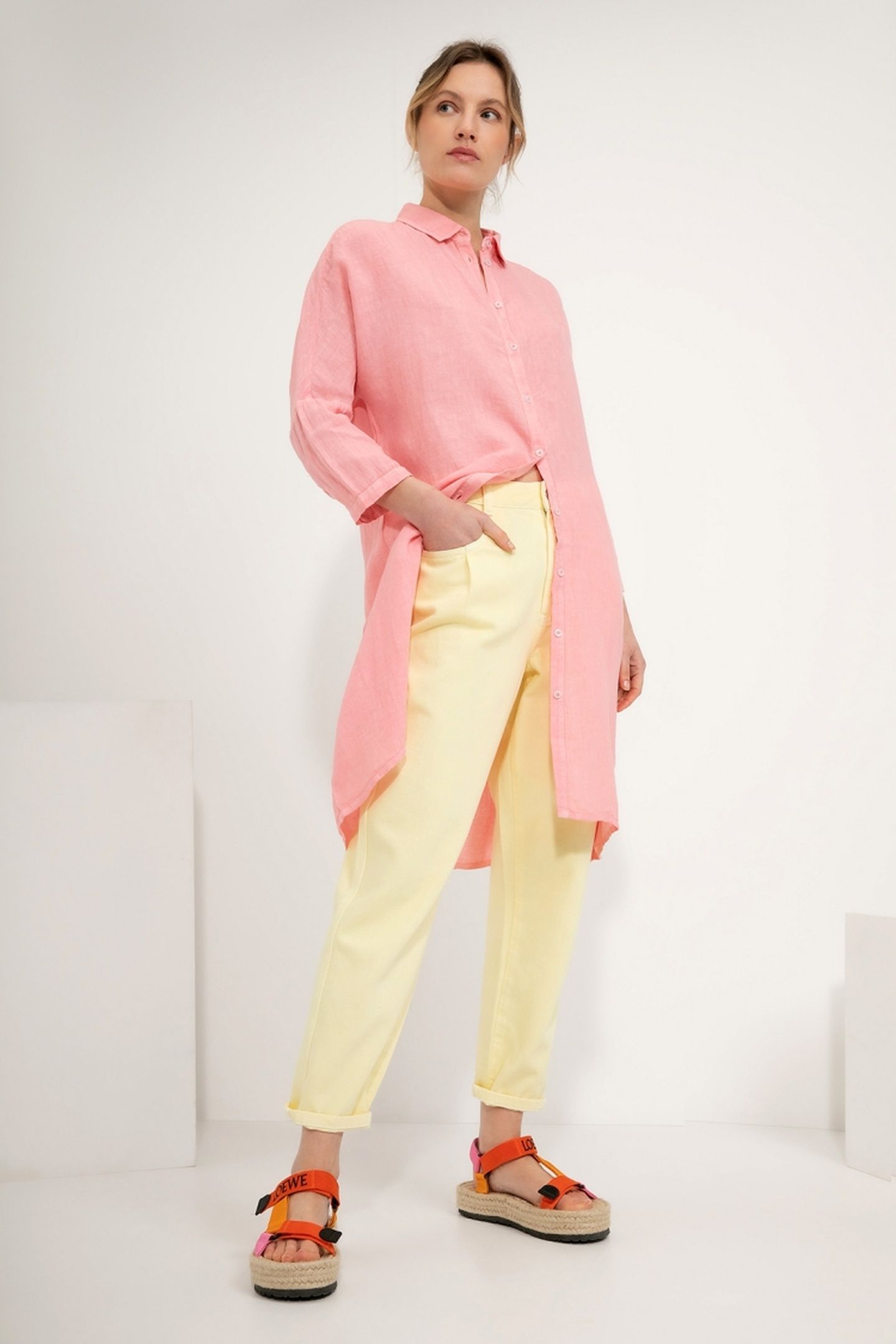 LORENNE BLOUSE INDIAN PINK 3