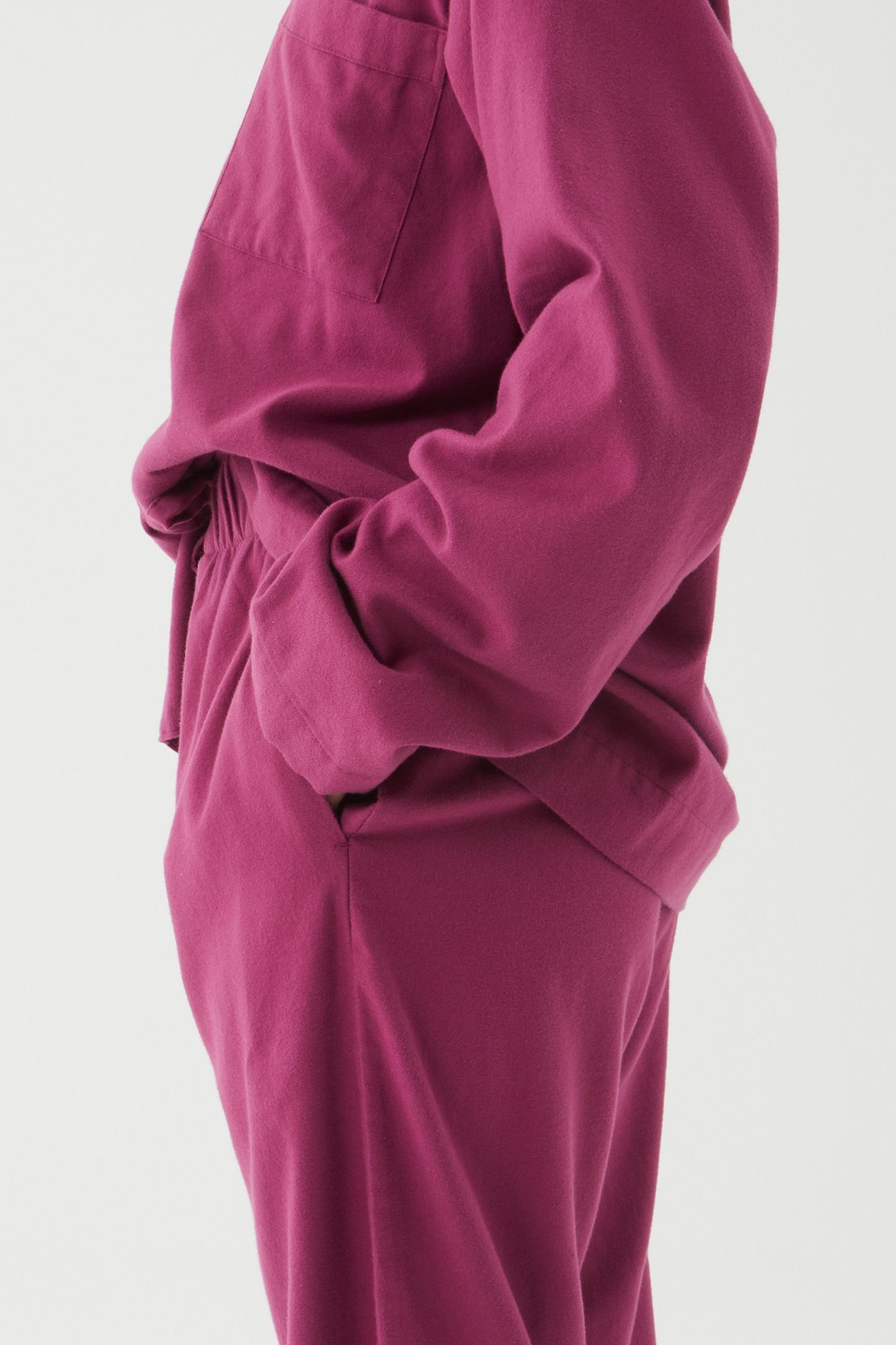 UNISEX FLANNEL, PYJAMAS PANTS GRAPE 10