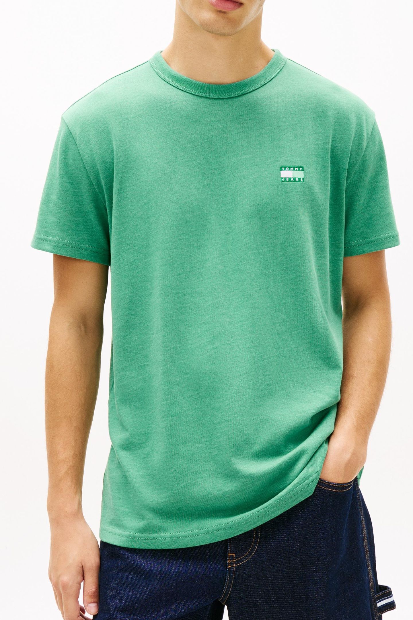 REGULAR BADGE TEE BAHAMA GREEN 3