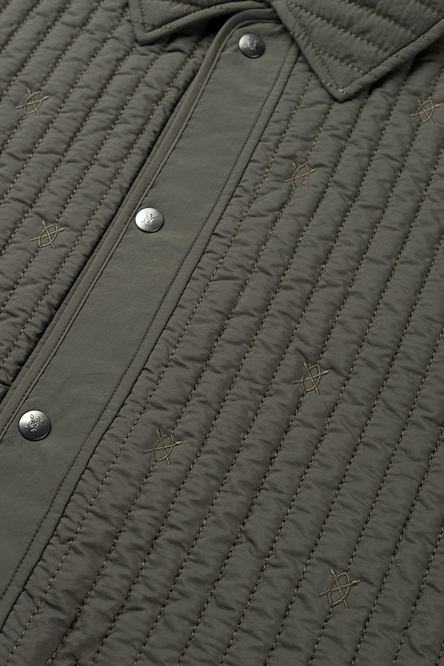 ZYER QUILTED RELAXED JACKET CHIMERA GREY 6