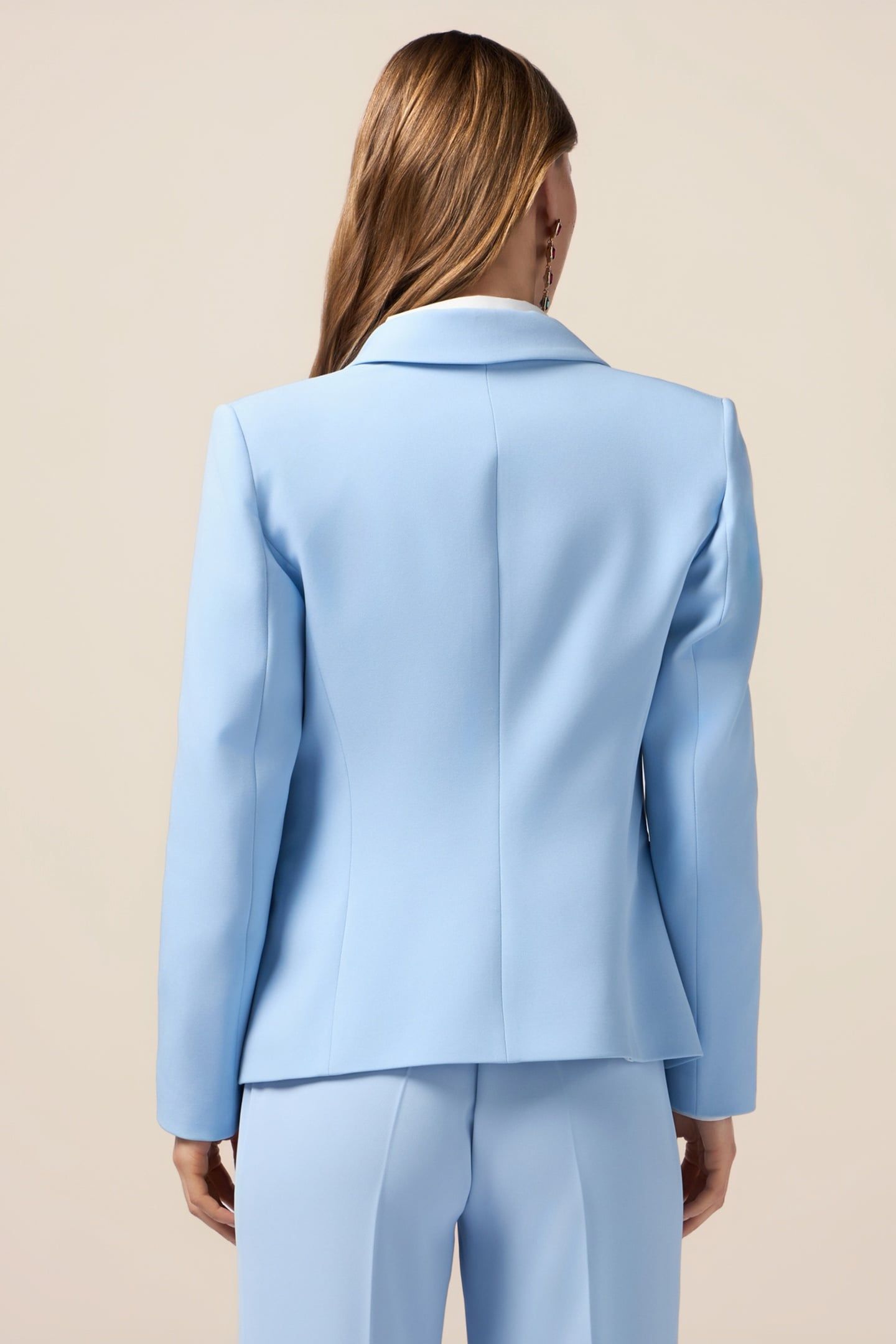 DOUBLE-BREASTED BLAZER LIGHT BLUE 2